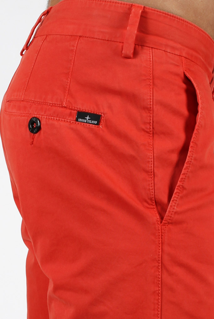 PANTALON CHINO SLIM STONE ISLAND ORANGE 62153AZWN-V0137