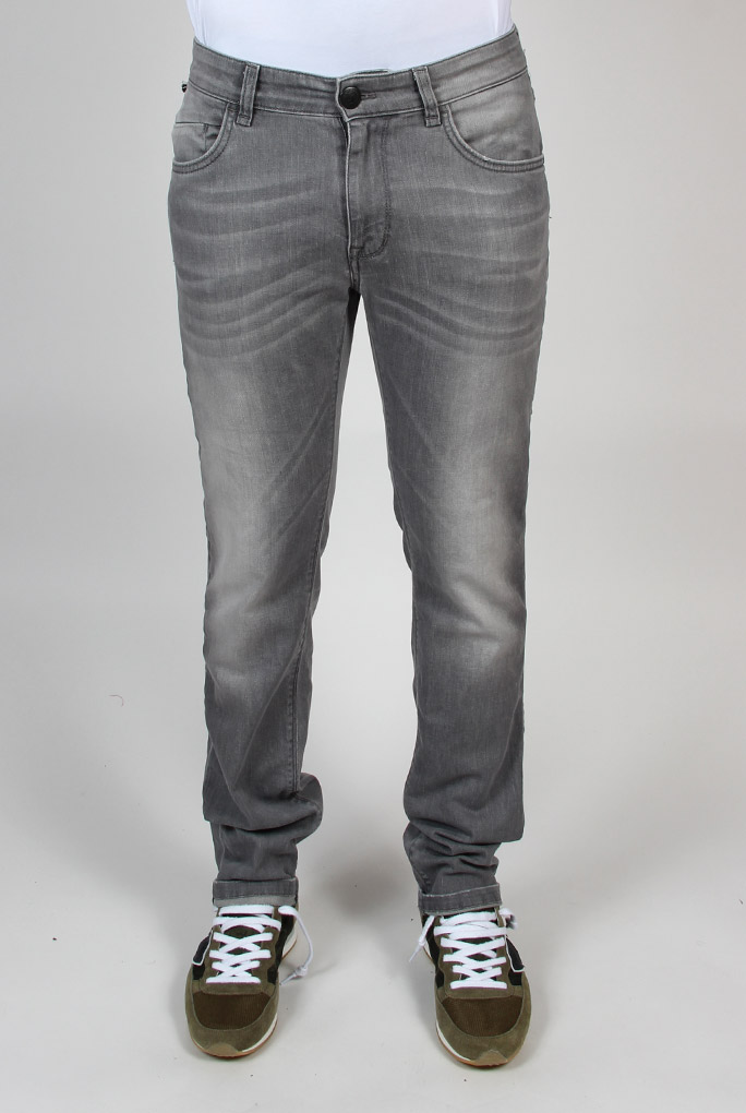 JEAN'S SLIM FIT MASON'S GRIS DÃ‰LAVÃ‰ 7JG1-019