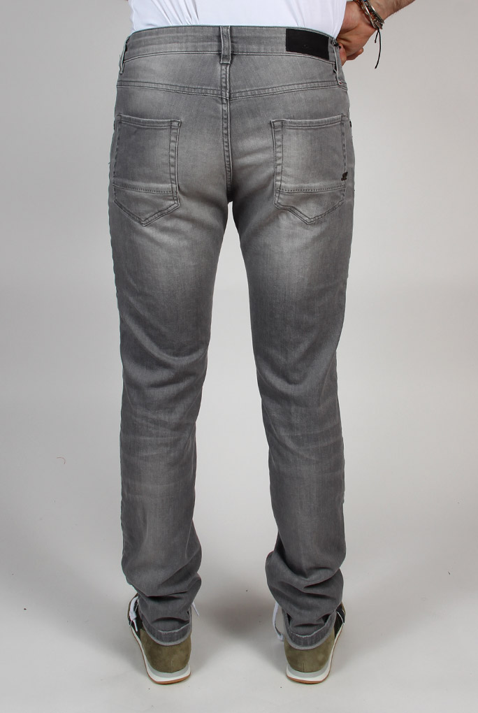 JEAN'S SLIM FIT MASON'S GRIS DÃ‰LAVÃ‰ 7JG1-019