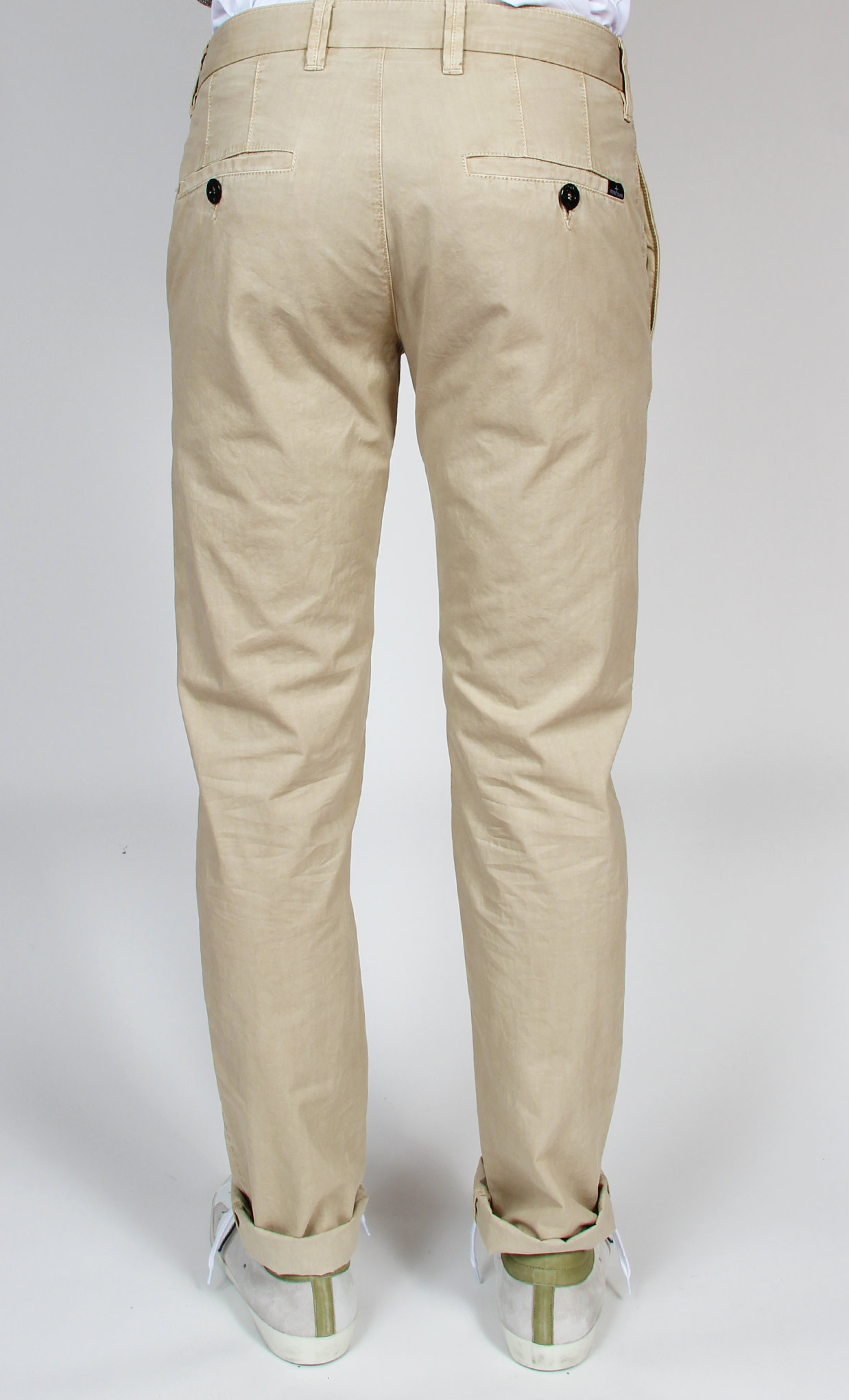 PANTALON STONE ISLAND BEIGE 64153AZWN-V0195