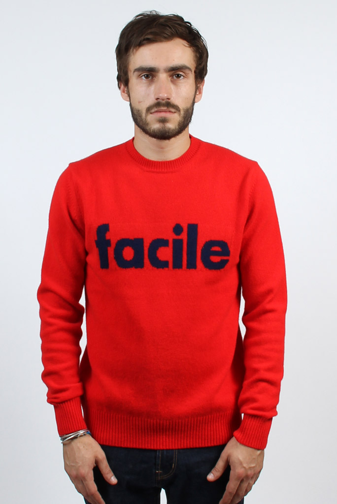 PULL LES GARÃ‡ONS FACILES ROUGE RENÃ‰ RED 050 443