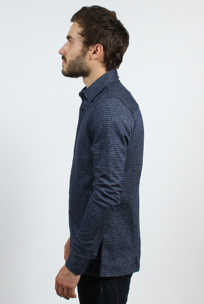 CHEMISE LES GARÃ‡ONS FACILES MARINE MATS DENIM 047 443