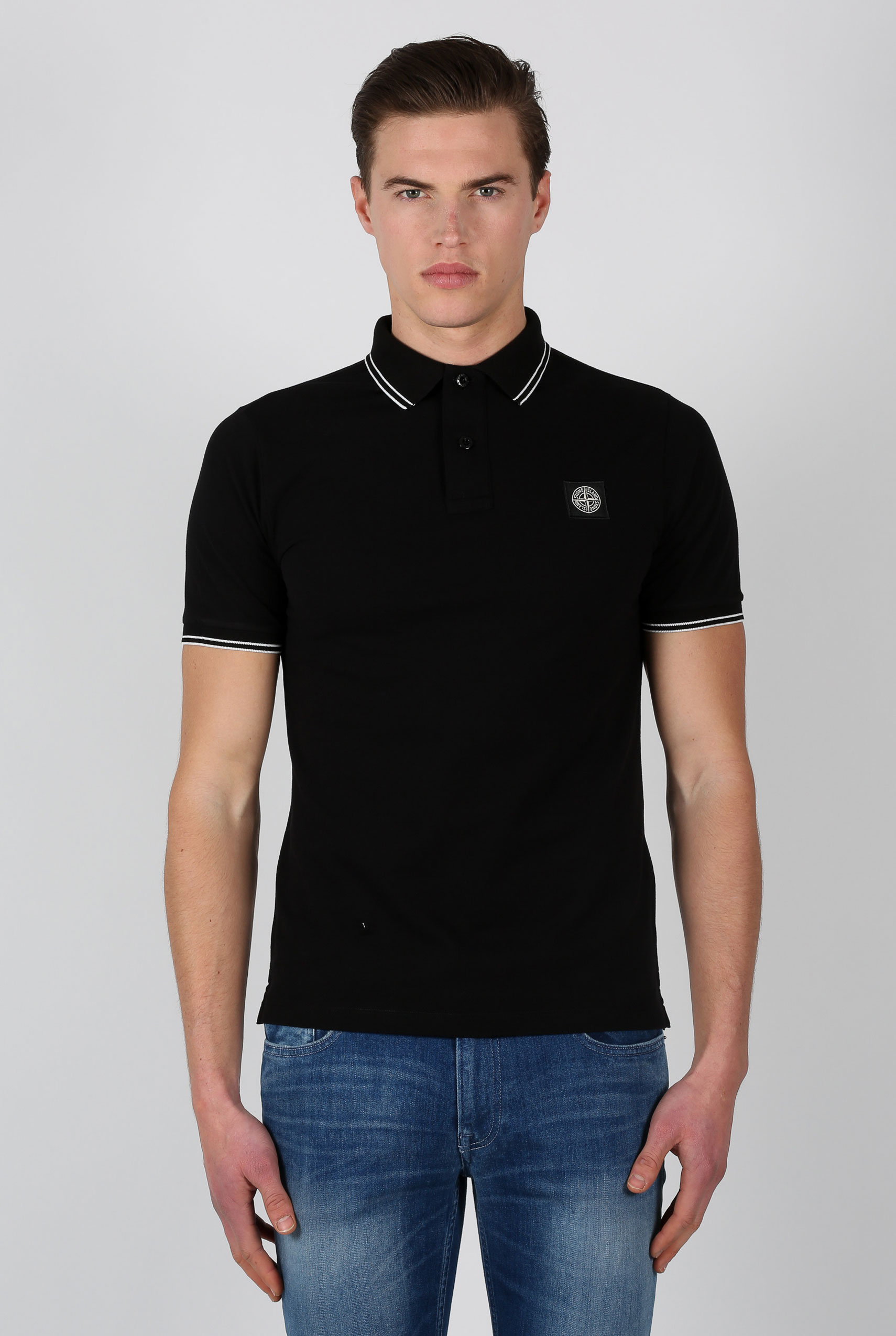 POLO STONE ISLAND NOIR 101522S18-V0029