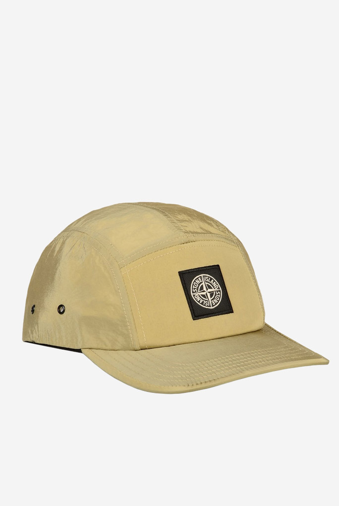 CASQUETTE STONE ISLAND NYLON METAL JAUNE 661599069-V0030