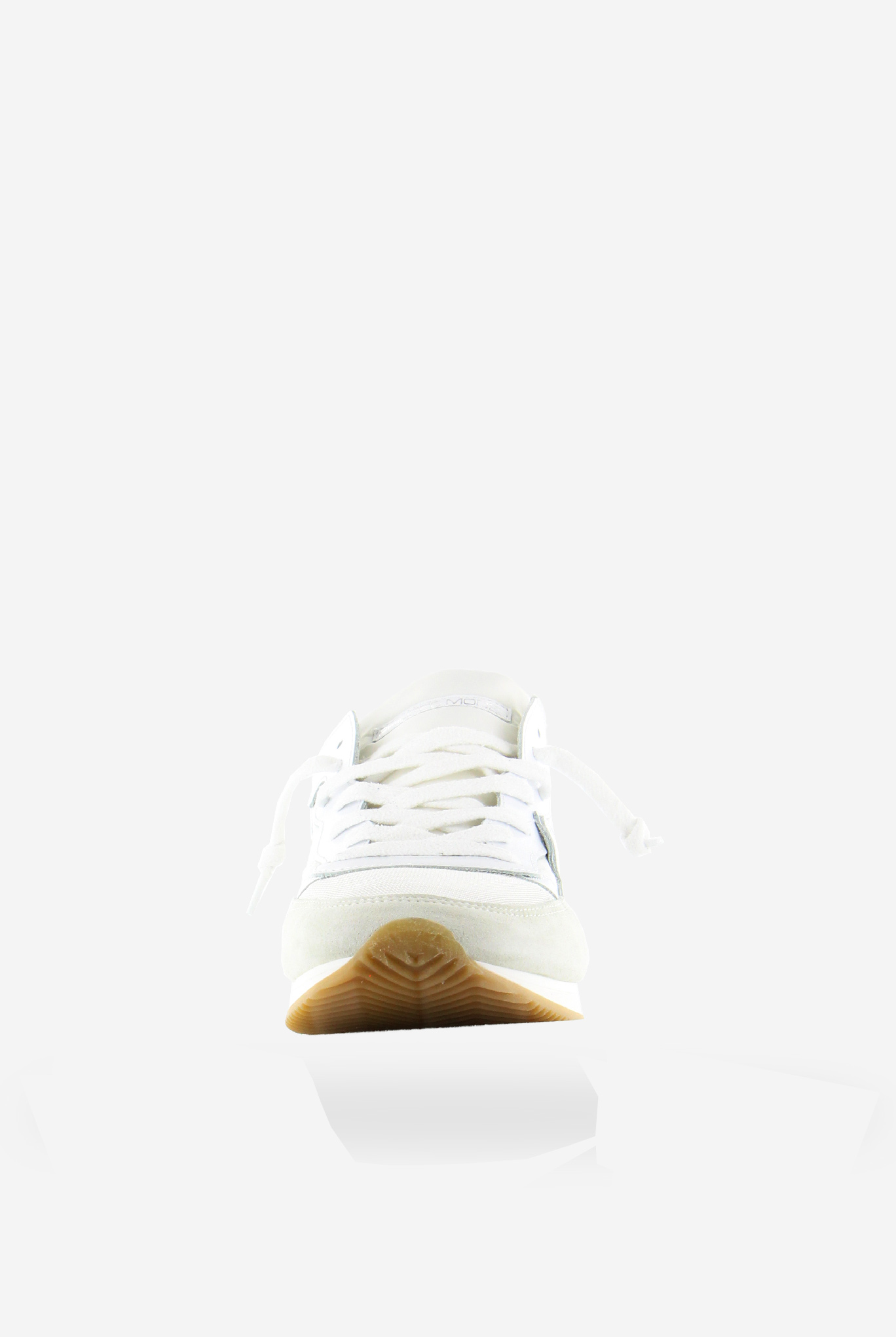 BASKETS PHILIPPE MODEL TROPEZ LOW UOMO BASIC BLANC/BLANC TRLU-1101