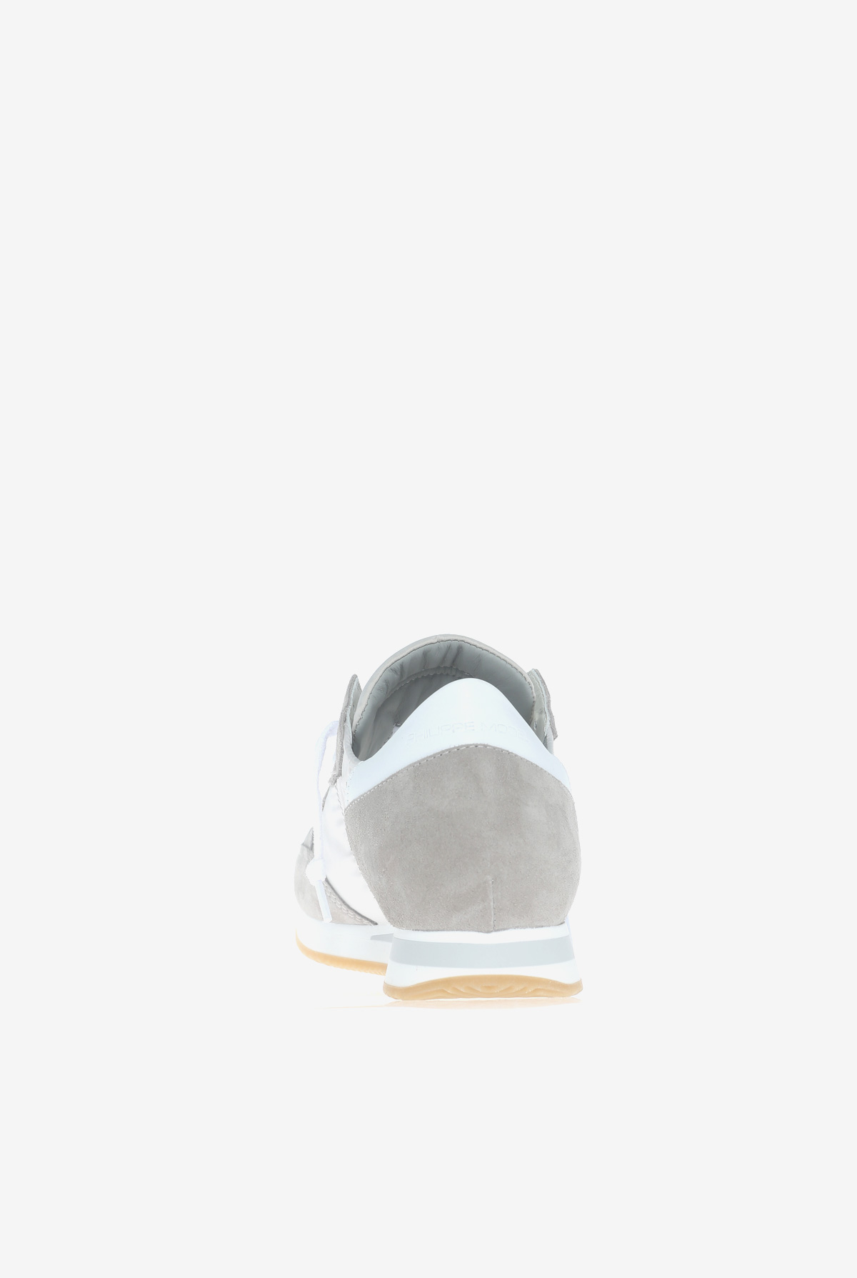 BASKETS PHILIPPE MODEL TROPEZ LOW UOMO BASIC GRIS/BLANC TRLU-1103