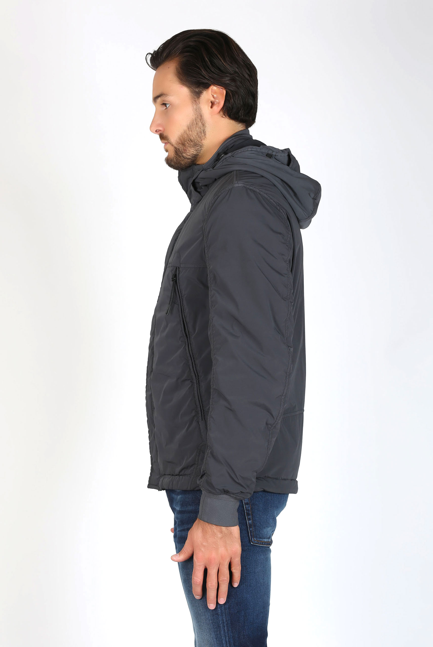 BLOUSON CP COMPANY GRIS GOGGLE JACKET 03CMOW002A001020G-968