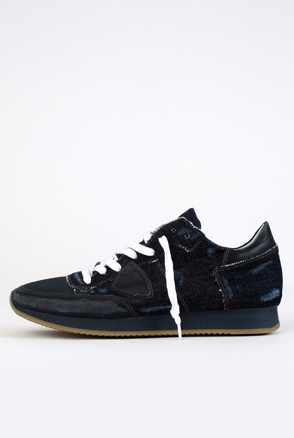 BASKETS PHILIPPE MODEL TROPEZ L U JEAN'S BLEU TRLU-JW01