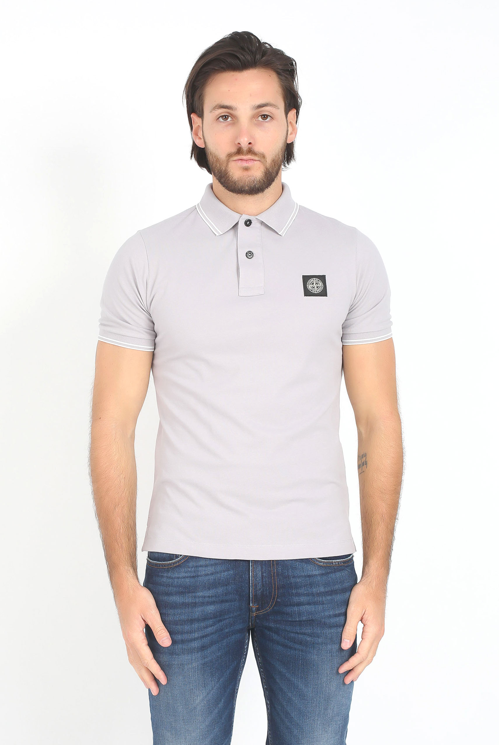 POLO STONE ISLAND LAVANDE 101522S18-V0047