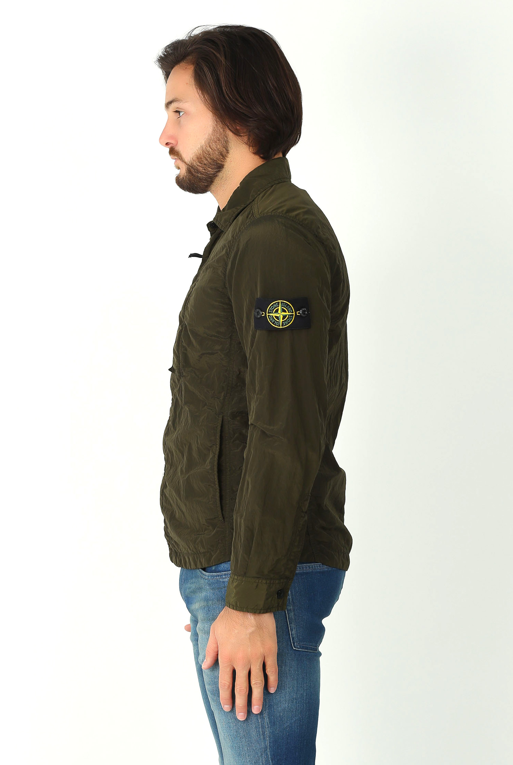VESTE STONE ISLAND KAKI 681510844-V0054