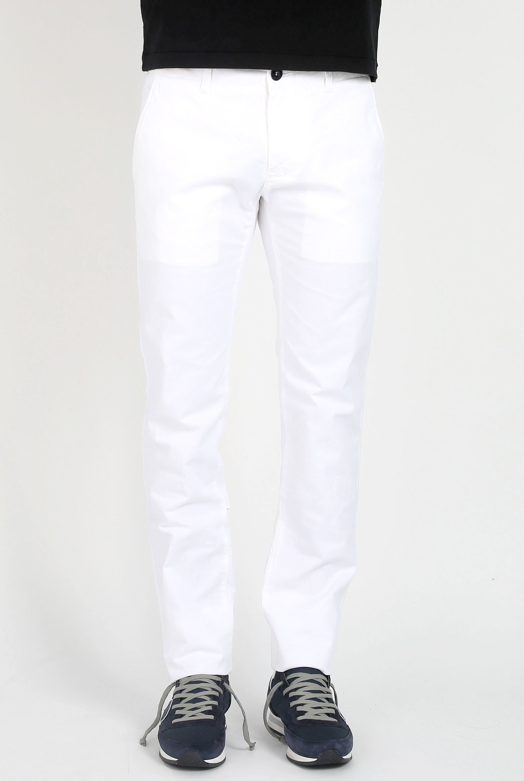PANTALON CHINO STONE ISLAND BLANC 68153CZ04-V0001