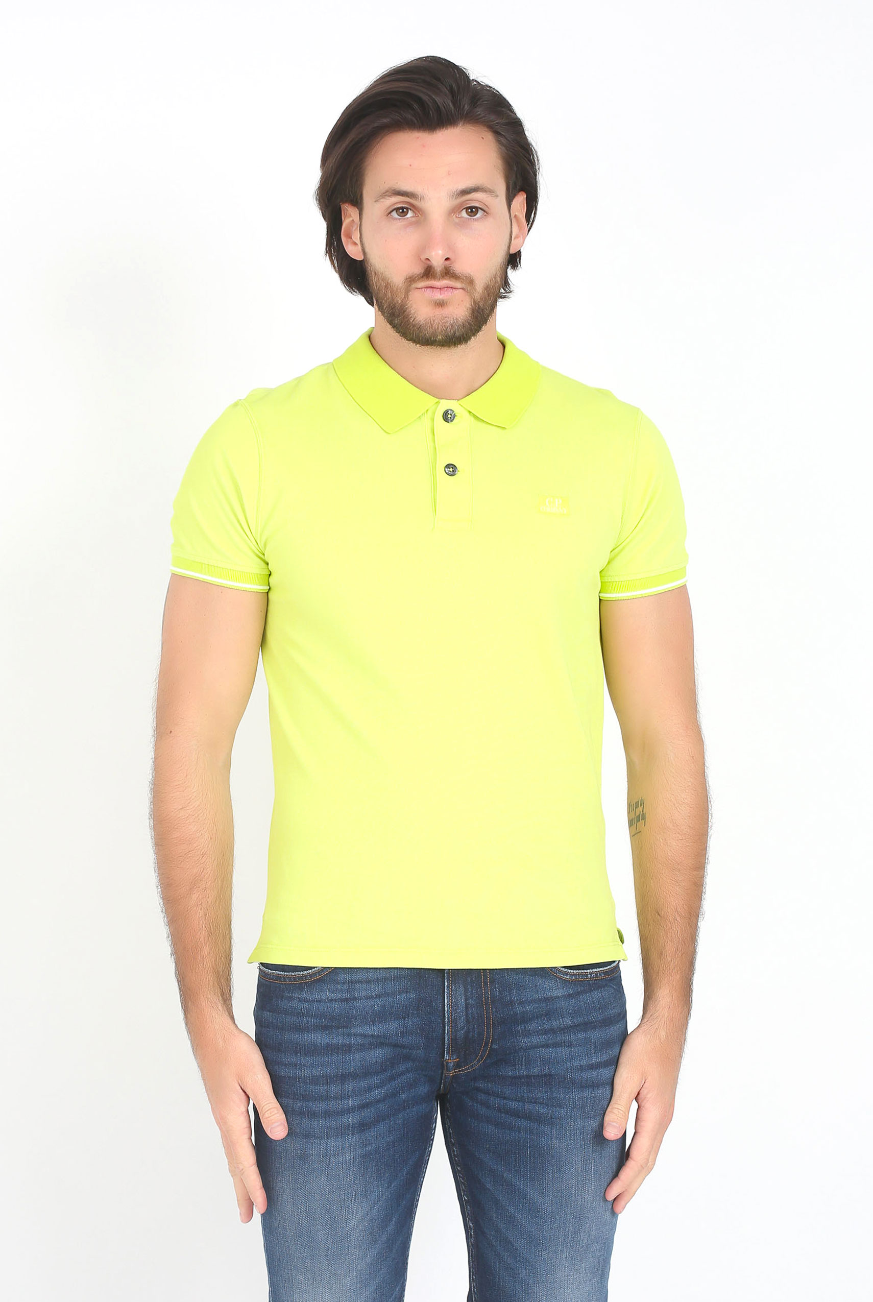 POLO C.P. COMPANY VERT L066A 0973G-601