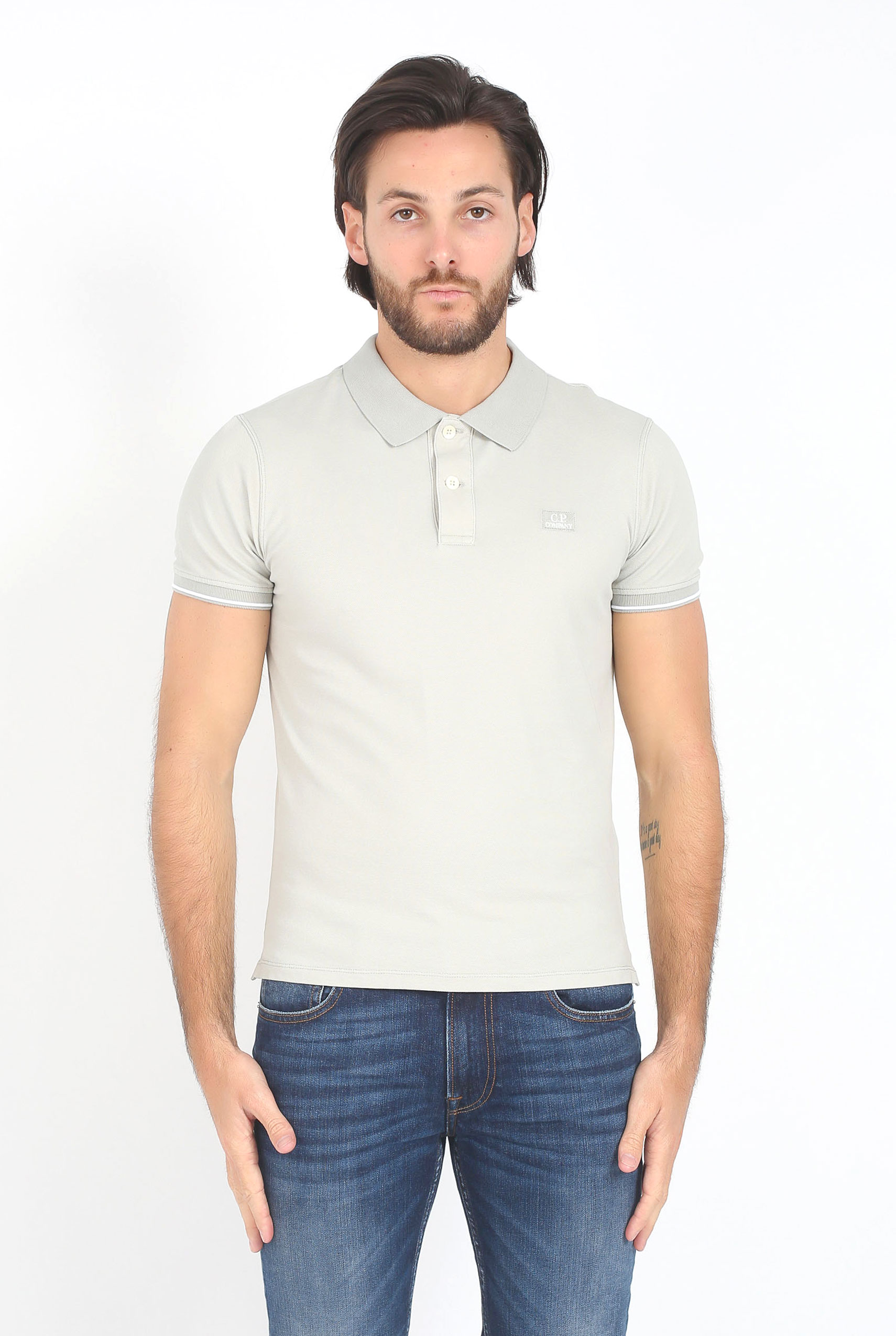 POLO C.P. COMPANY ÉCRU L066A 0973G-915