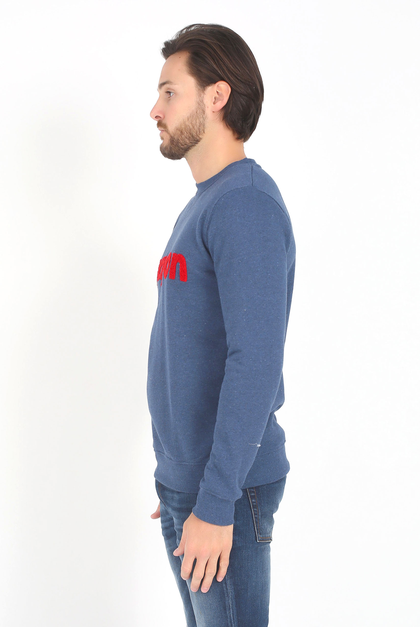 SWEAT LES GARÇONS FACILES BLEU BEN BLUE