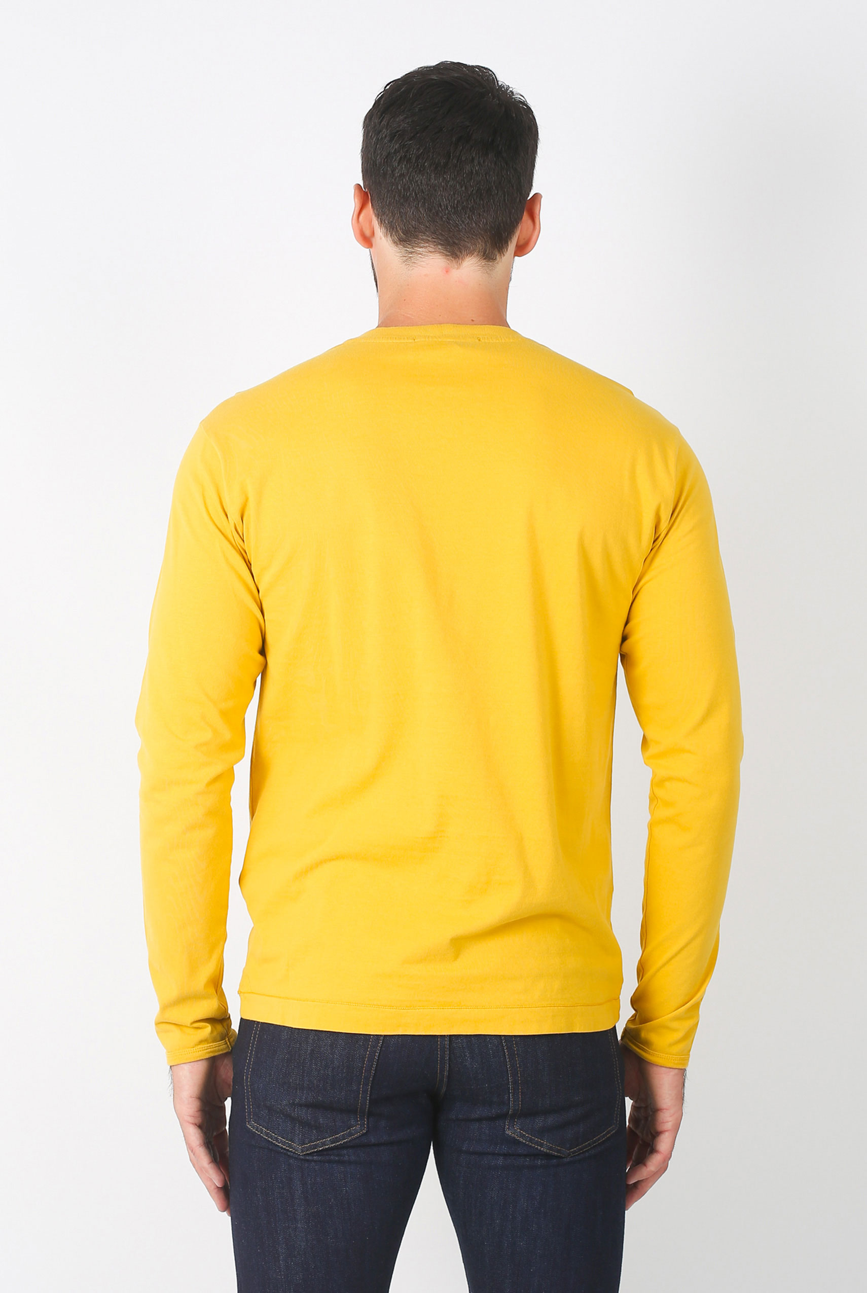 T-SHIRT STONE ISLAND MOUTARDE 691524041-V0034