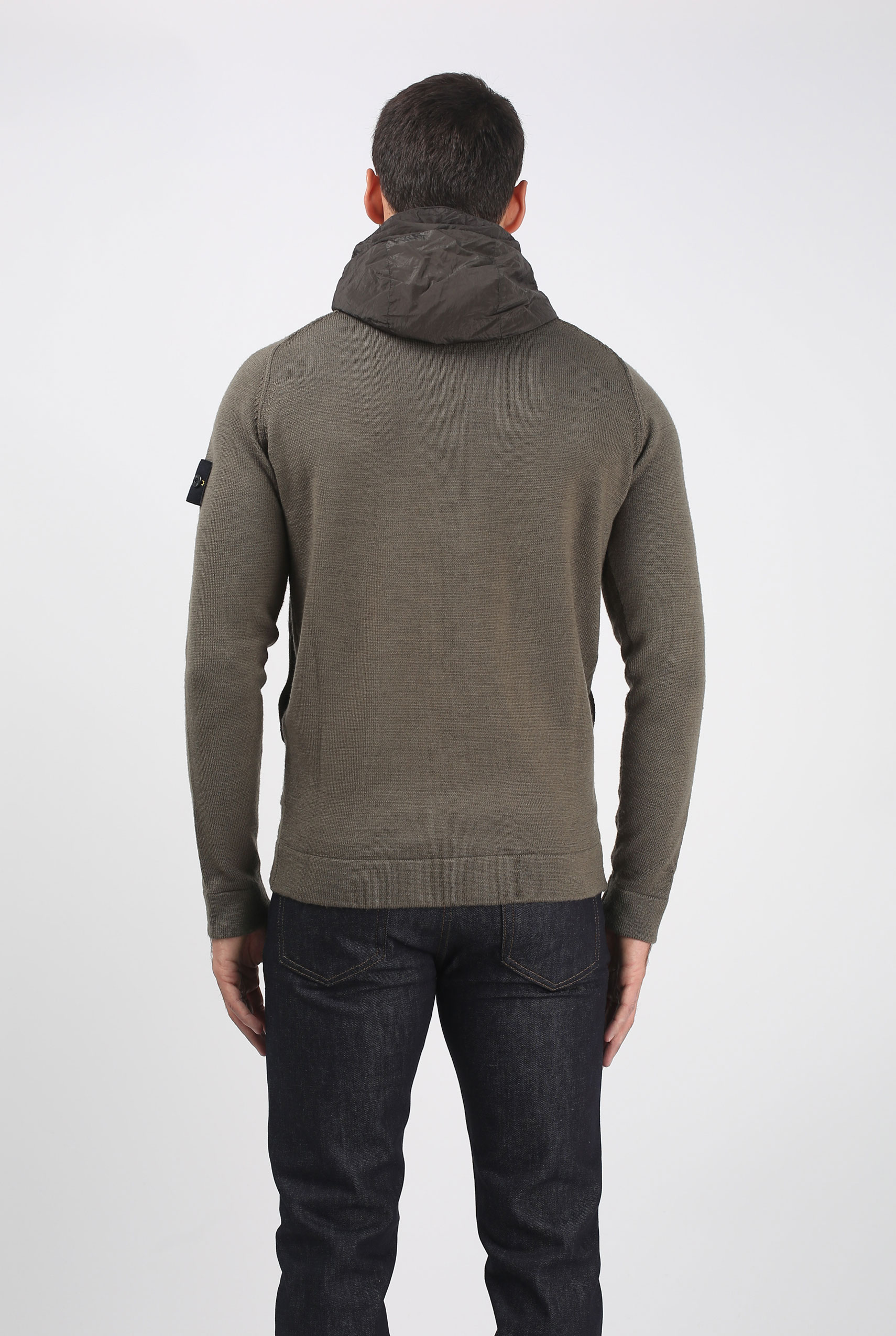 GILET STONE ISLAND KAKI 6915530D7-V0058