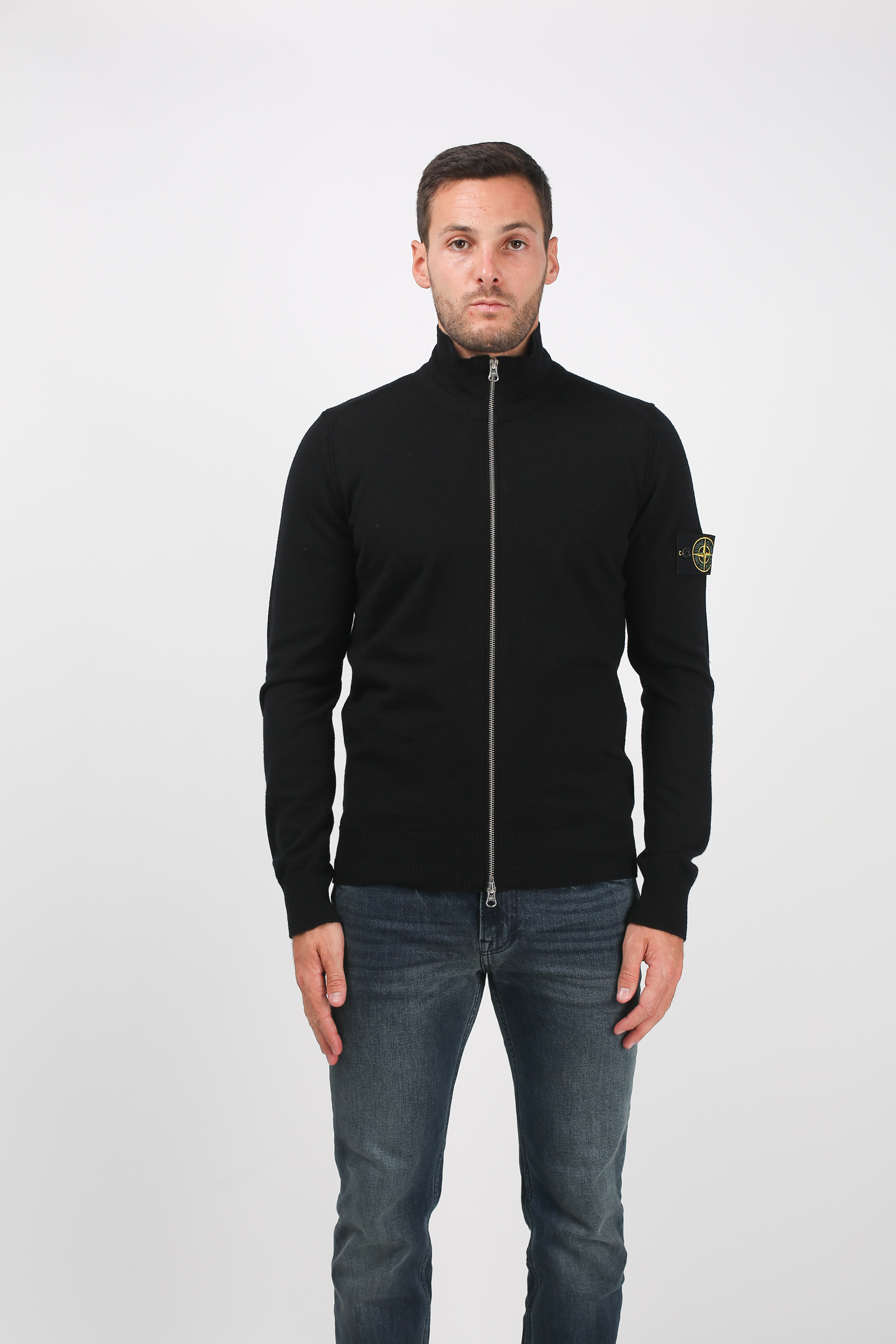 GILET STONE ISLAND NOIR 6915536C4-V0029