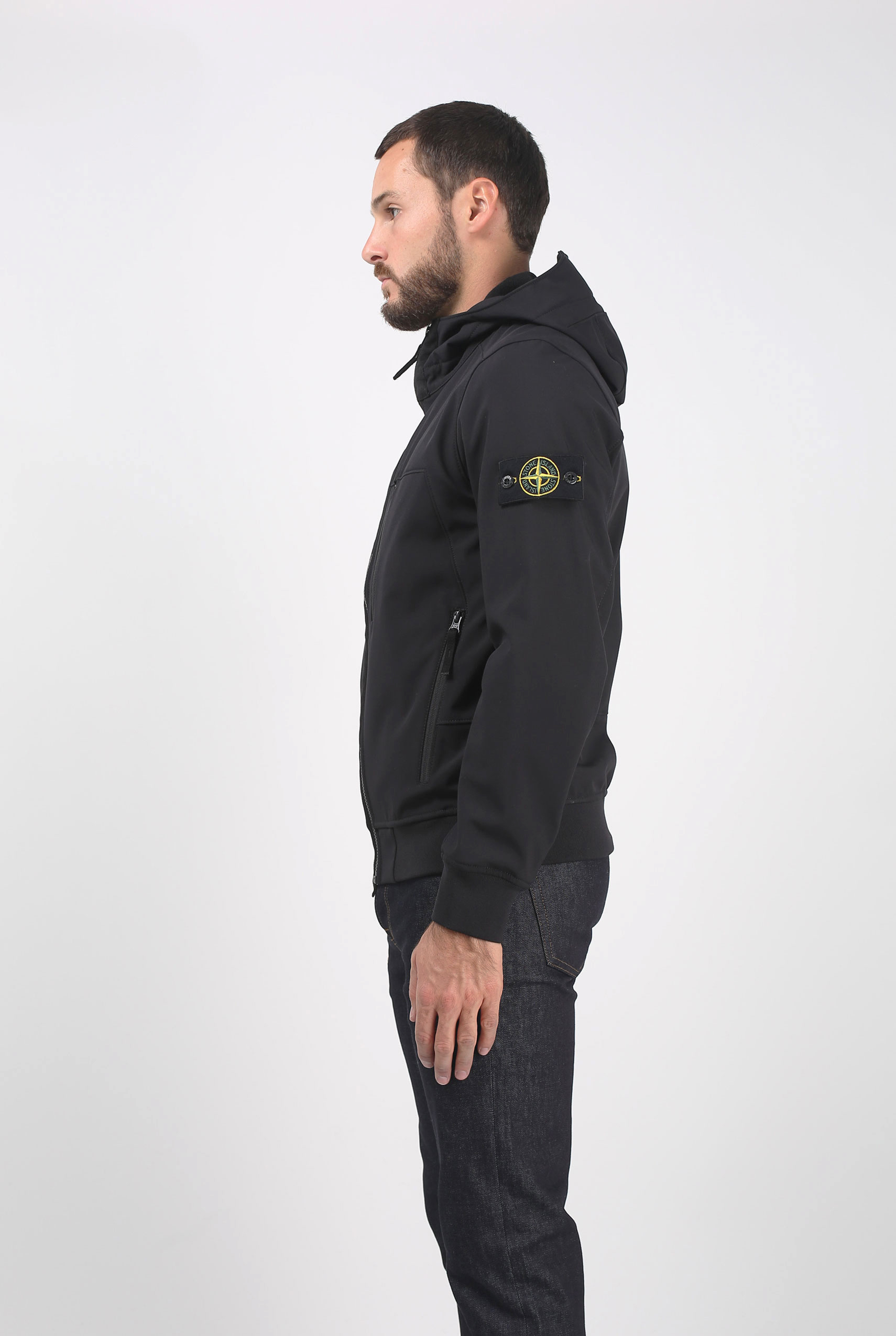 BLOUSON STONE ISLAND NOIR 6915Q0522-V0029