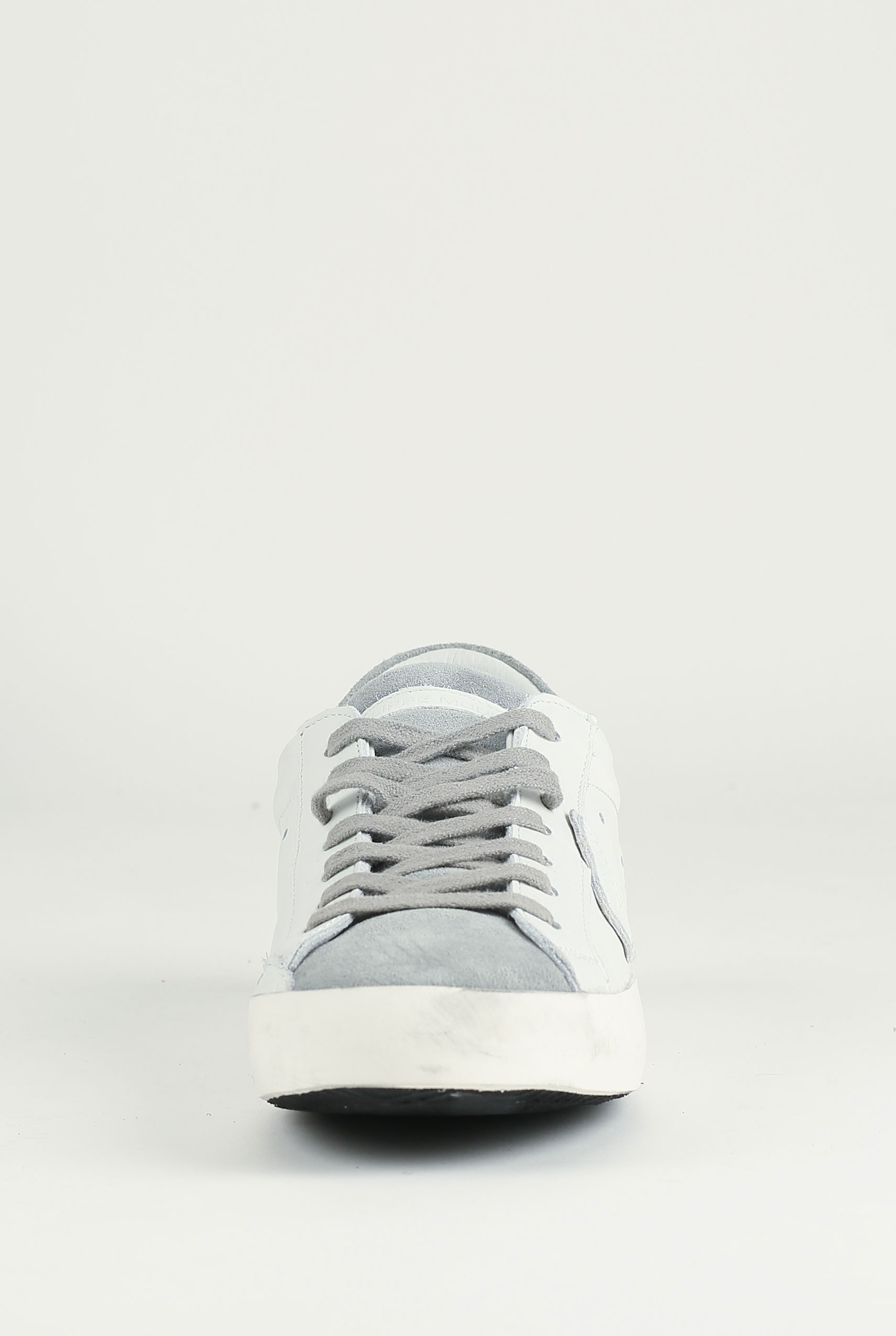 BASKETS PHILIPPE MODEL BLANC/GRIS CLLU-XY25
