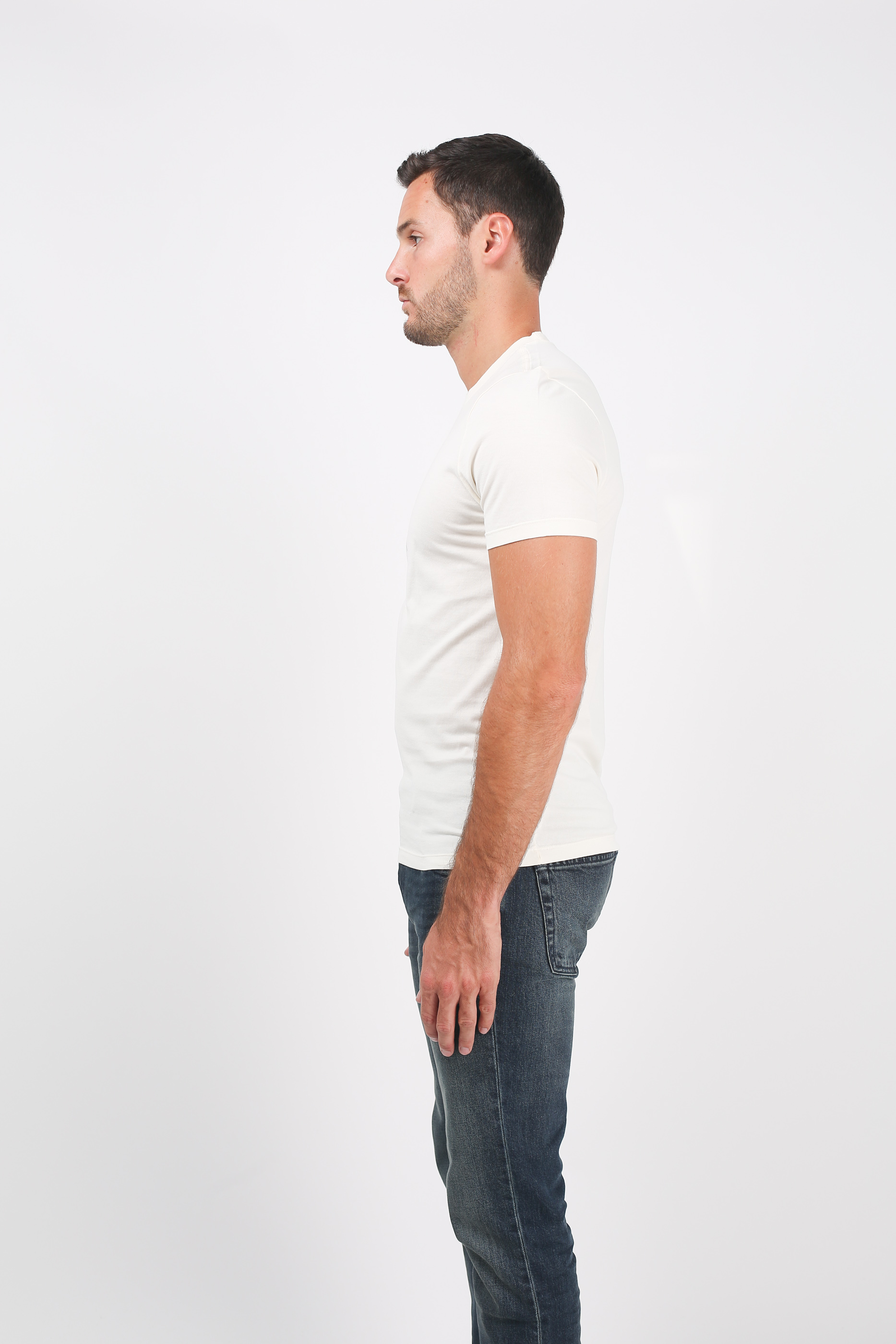 T-SHIRT C.P. COMPANY BLANC S118A 0444G-103
