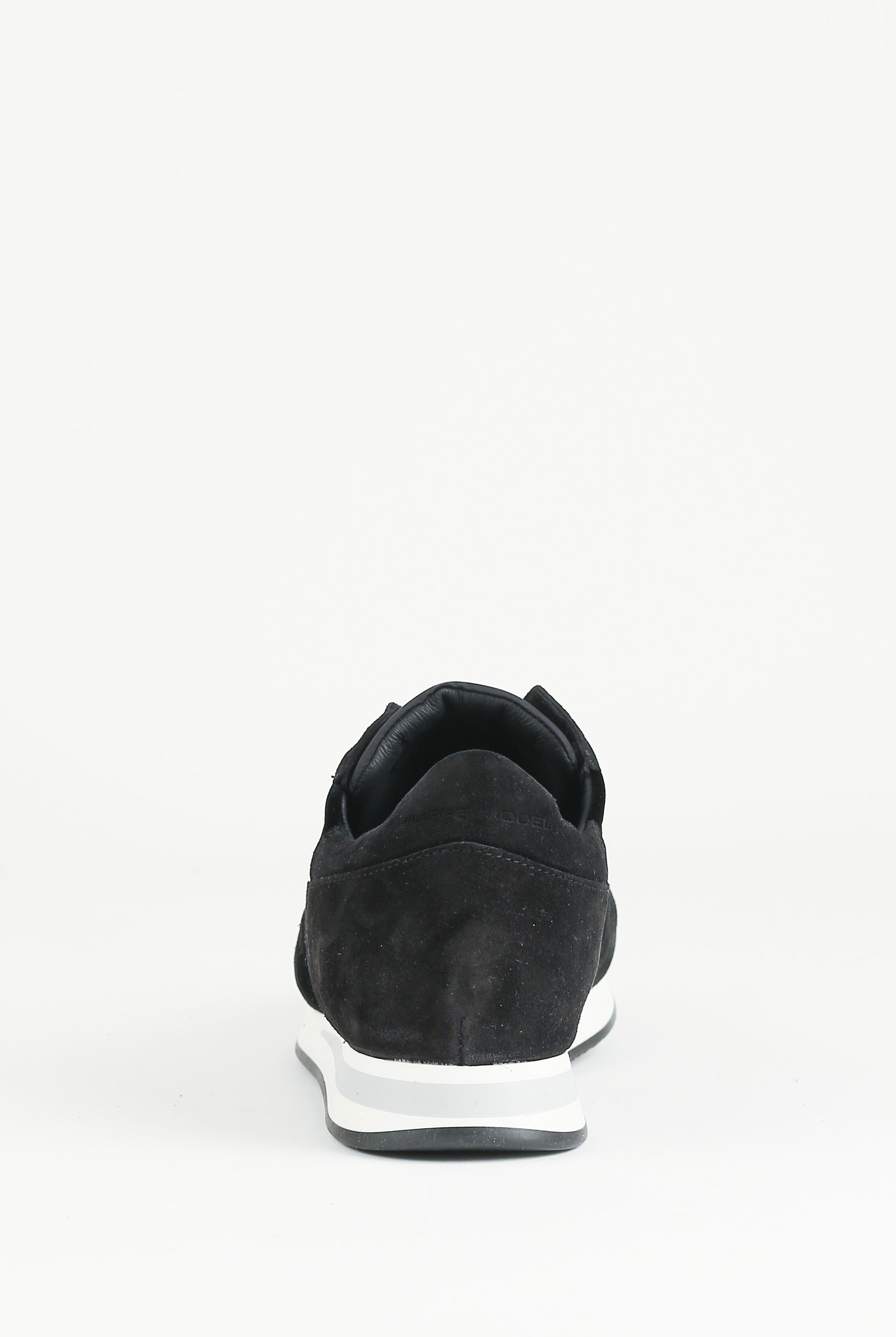 BASKETS PHILIPPE MODEL VELOURS NOIR TRLU-EV08