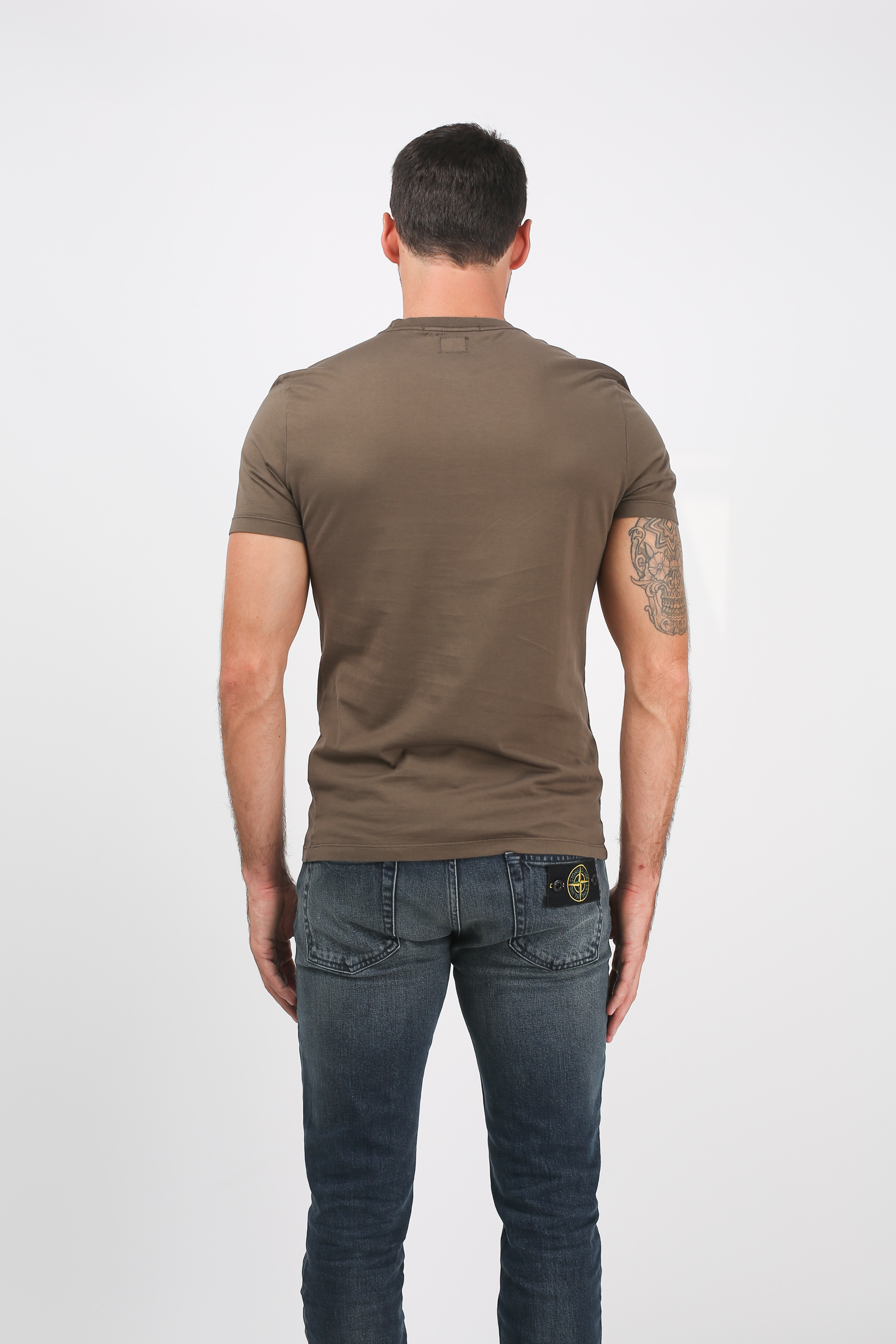 T-SHIRT C.P. COMPANY KAKI S231A 0444G-922