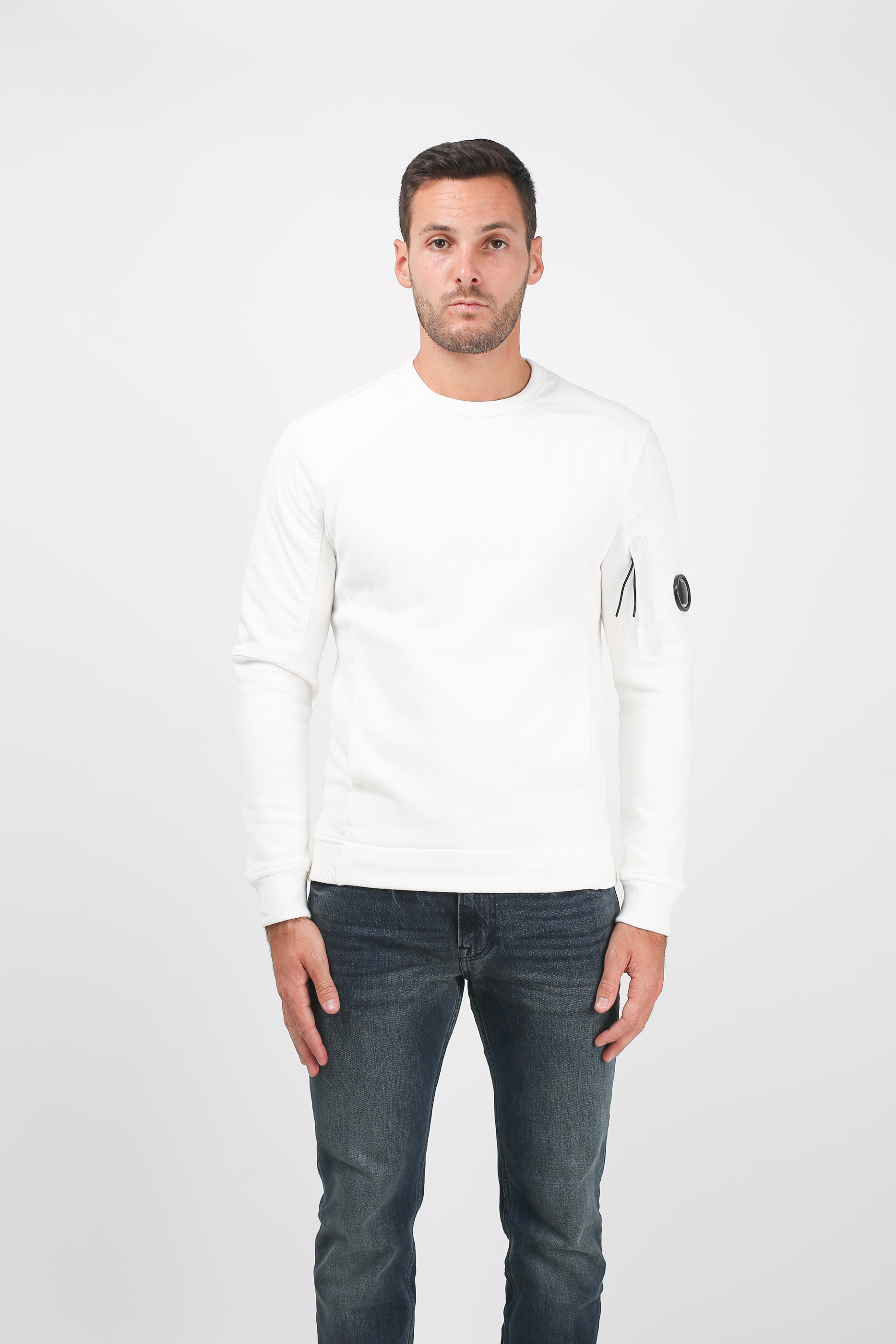 SWEAT C.P. COMPANY BLANC S164A 5283M-103
