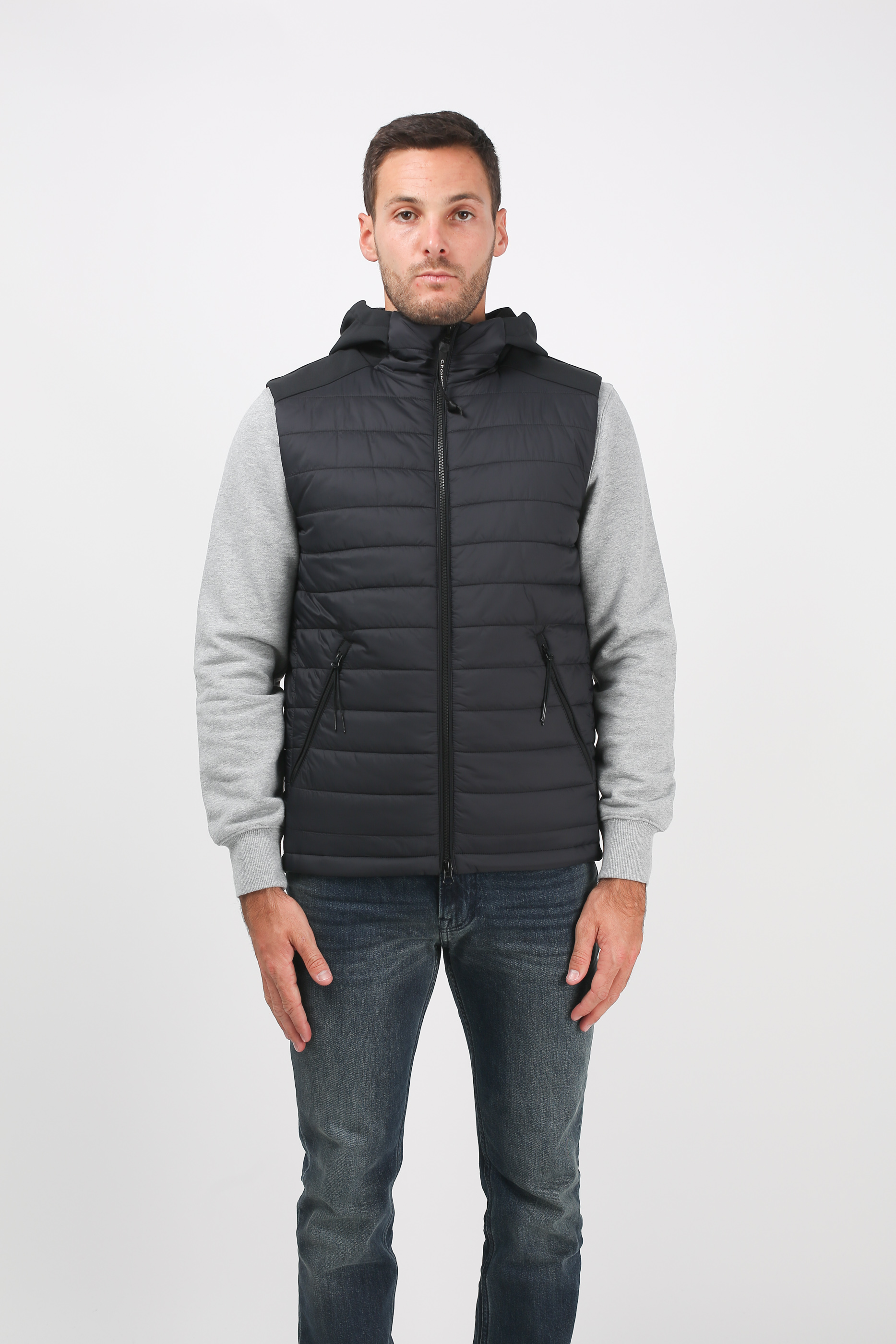 DOUDOUNE SANS MANCHE C.P. COMPANY NOIR W010A 5242M-392