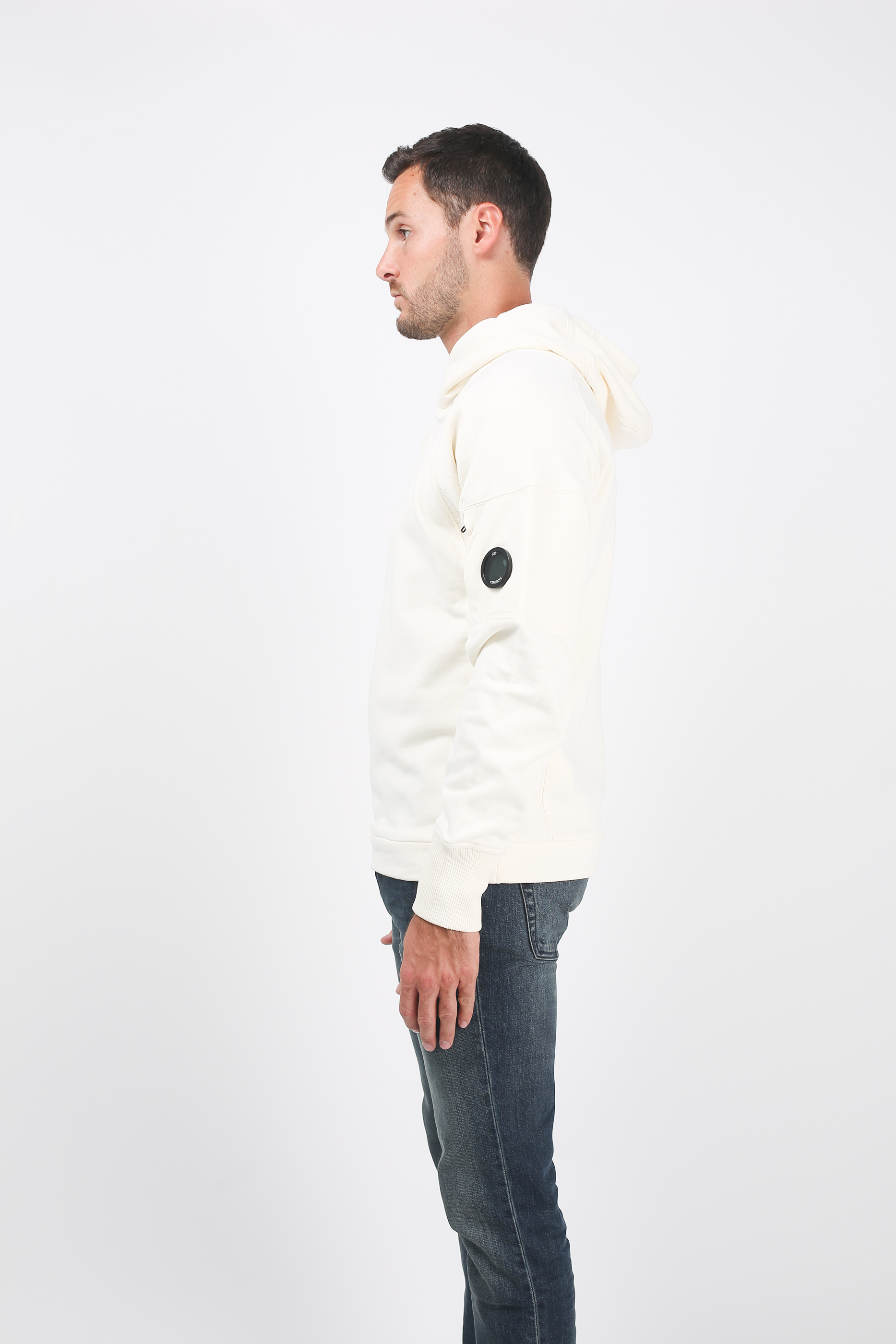 SWEAT C.P. COMPANY BLANC S047A 5086W-103
