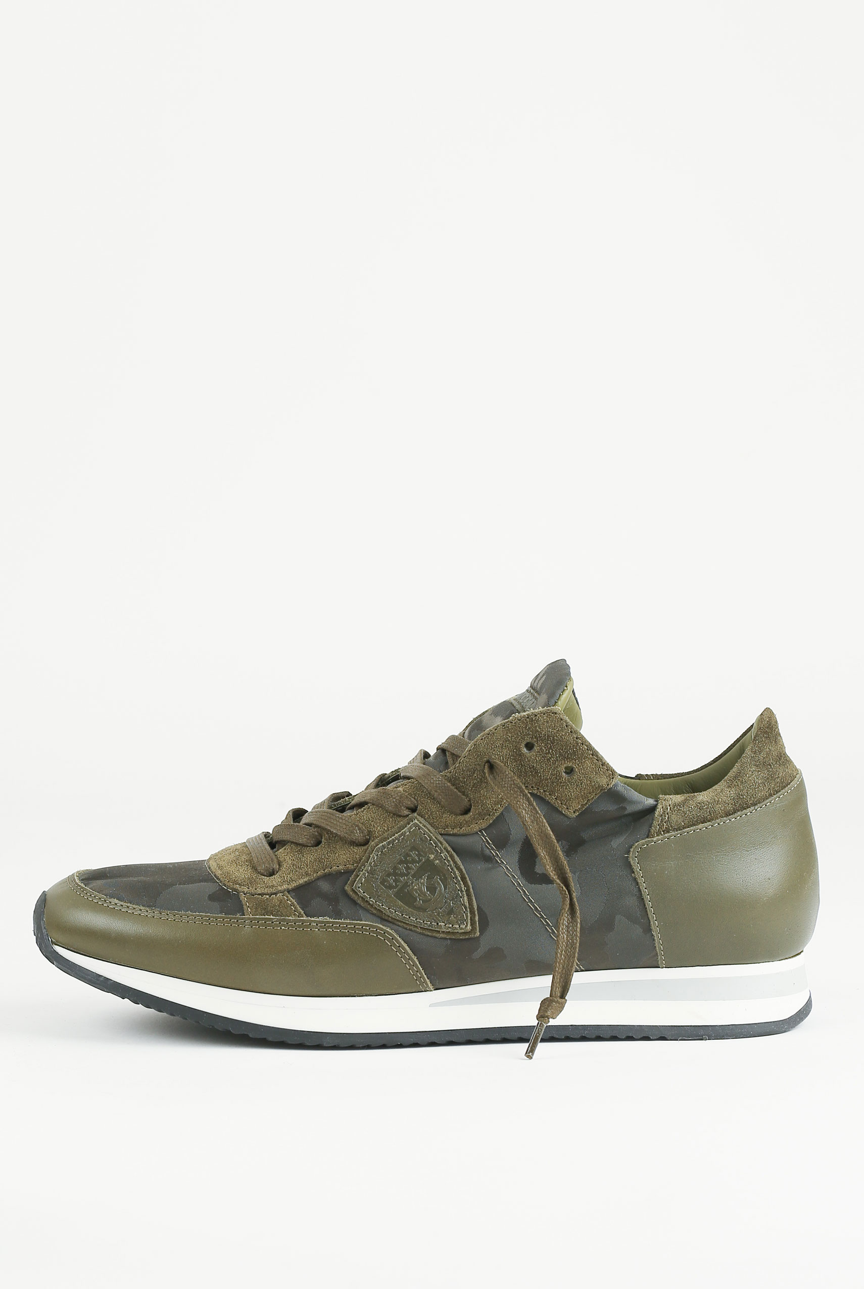 BASKETS PHILIPPE MODEL CAMOUFLAGE KAKI TRLU-CF26