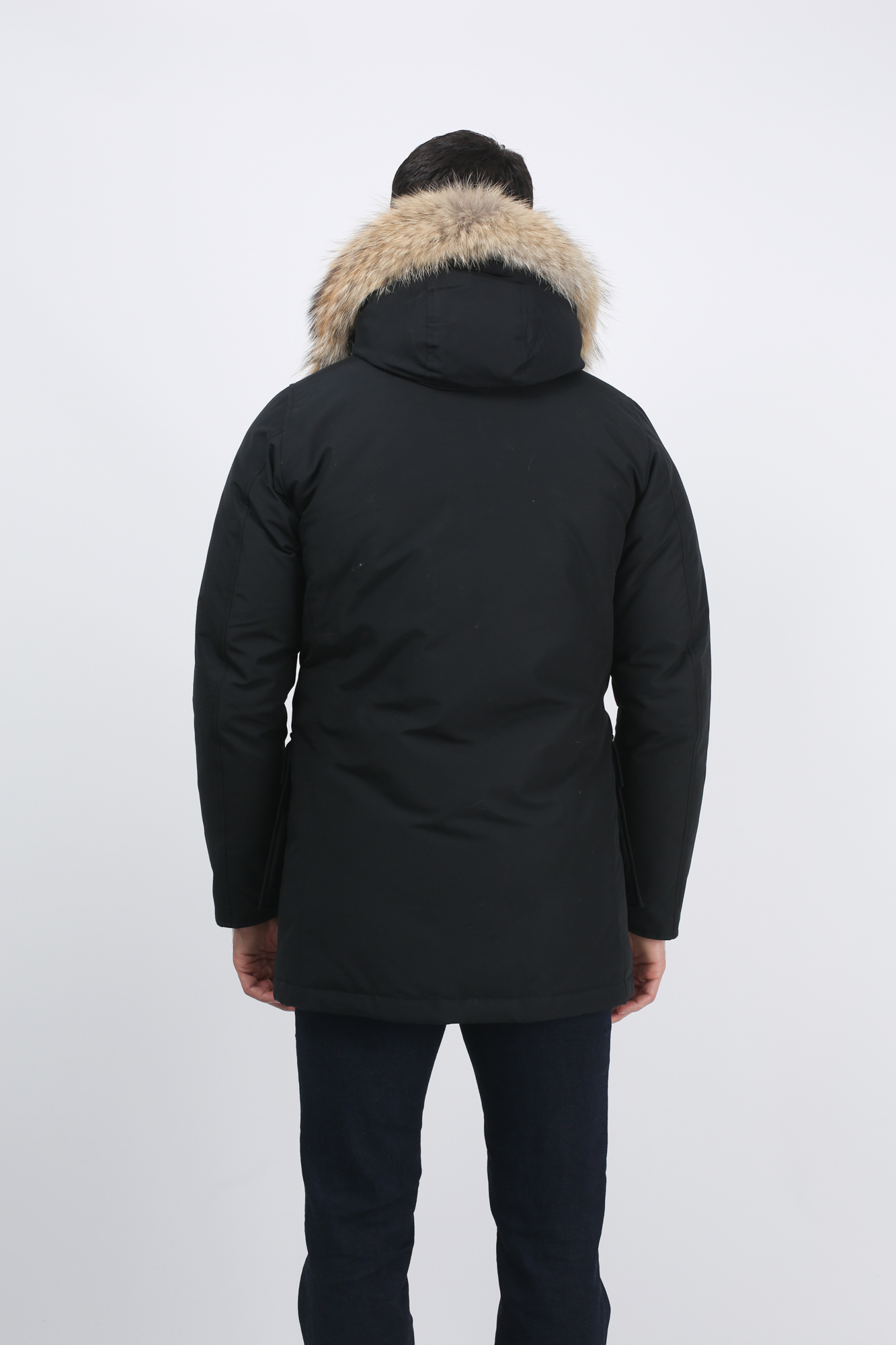 PARKA WOOLRICH NOIR WOCPS1674-NBL