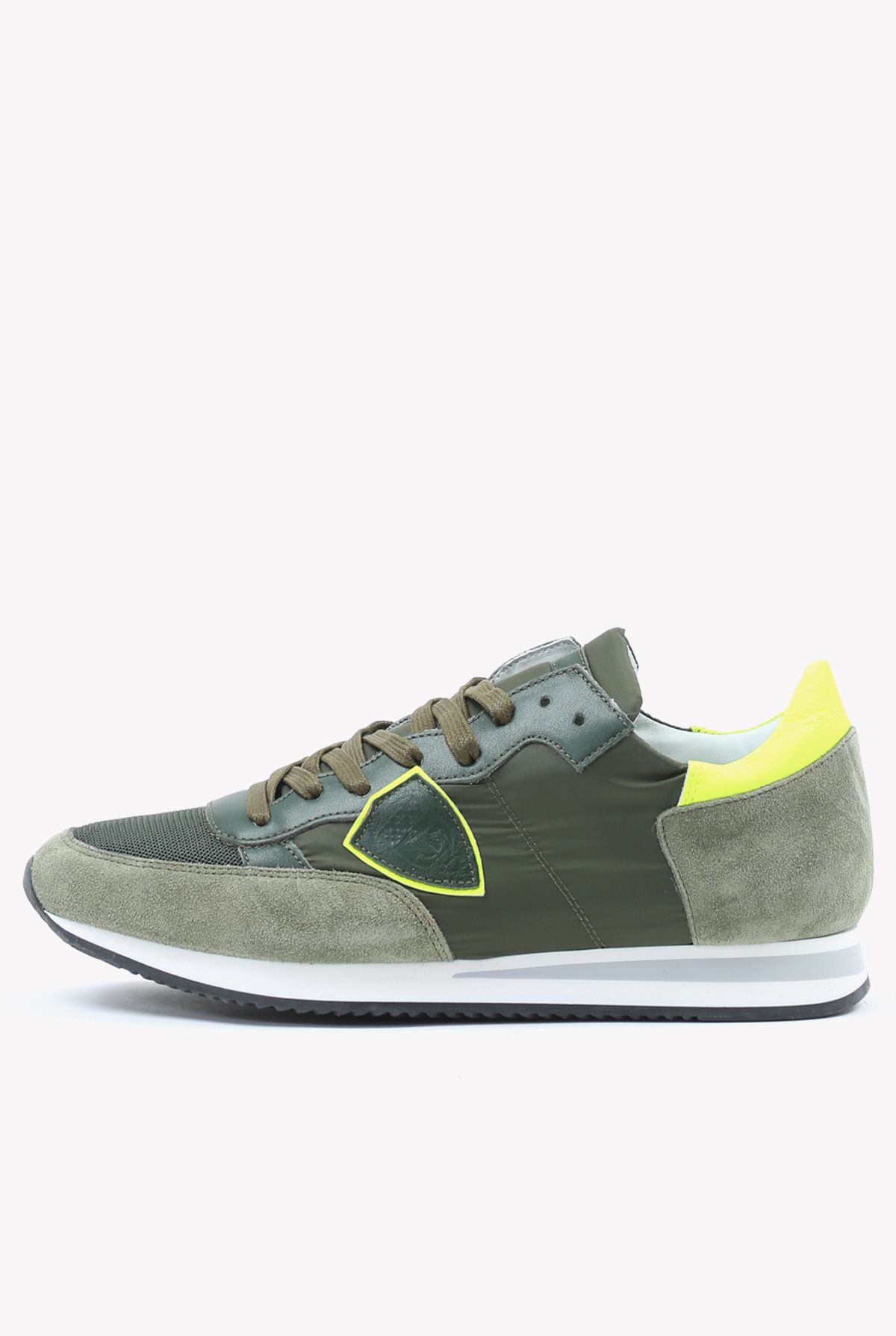 BASKETS PHILIPPE MODEL KAKI JAUNE TRLU NX02