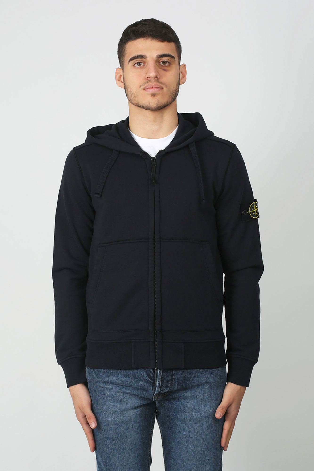 SWEAT-SHIRT ZIPPÉ STONE ISLAND MARINE 701560251-V0020