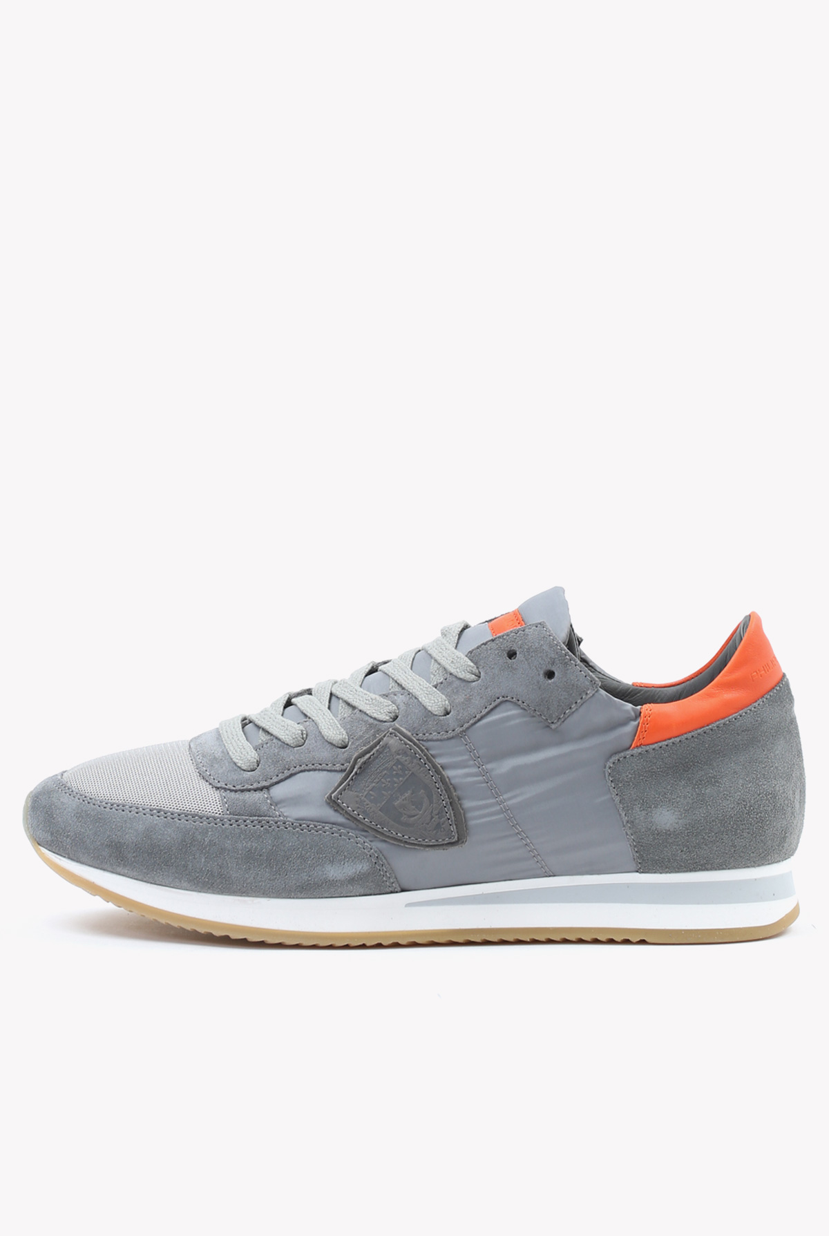 BASKETS PHILIPPE MODEL ANTHRACITE ORANGE TRLU-W043