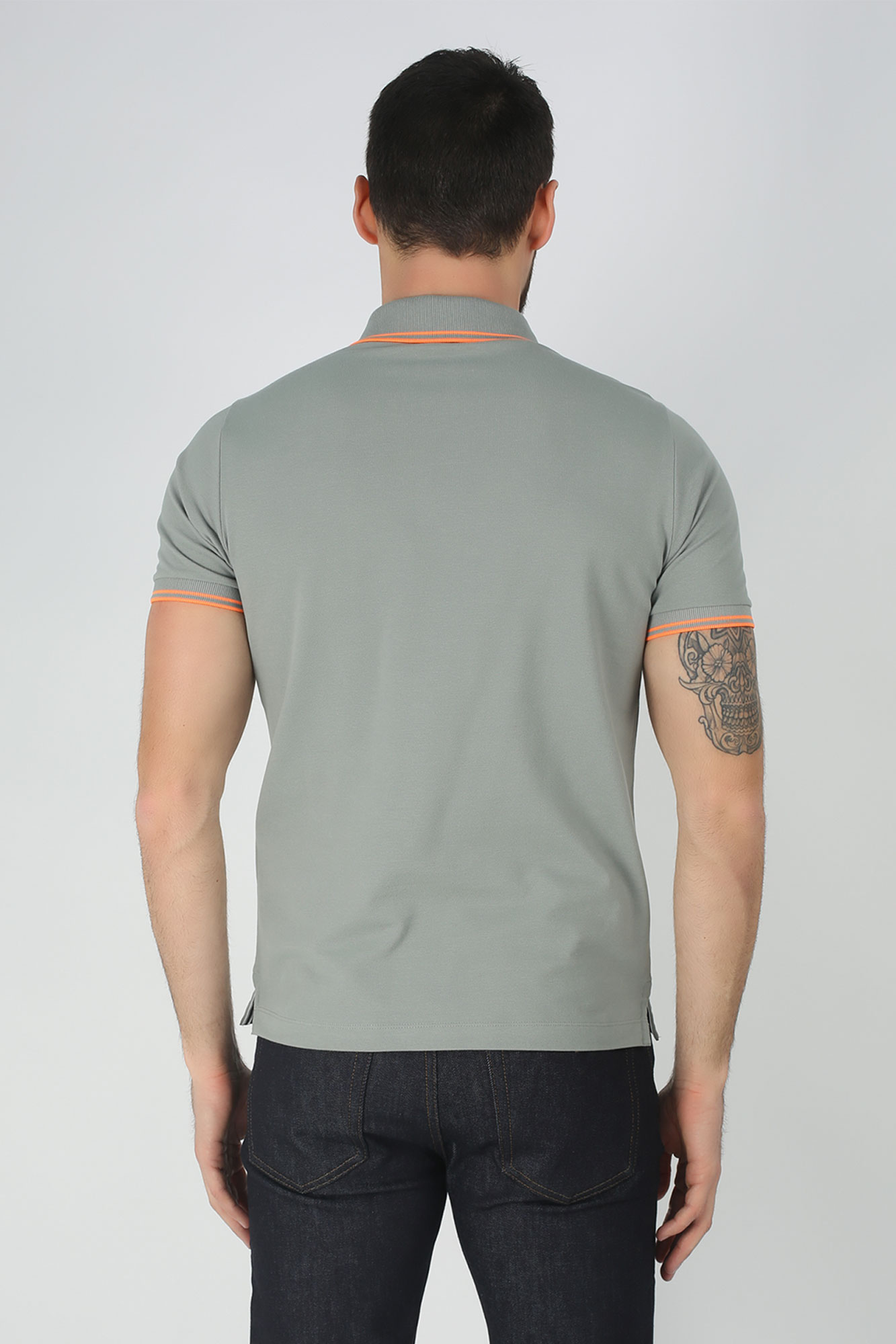 POLO STONE ISLAND VERT SAUGE 101522S18-V2055