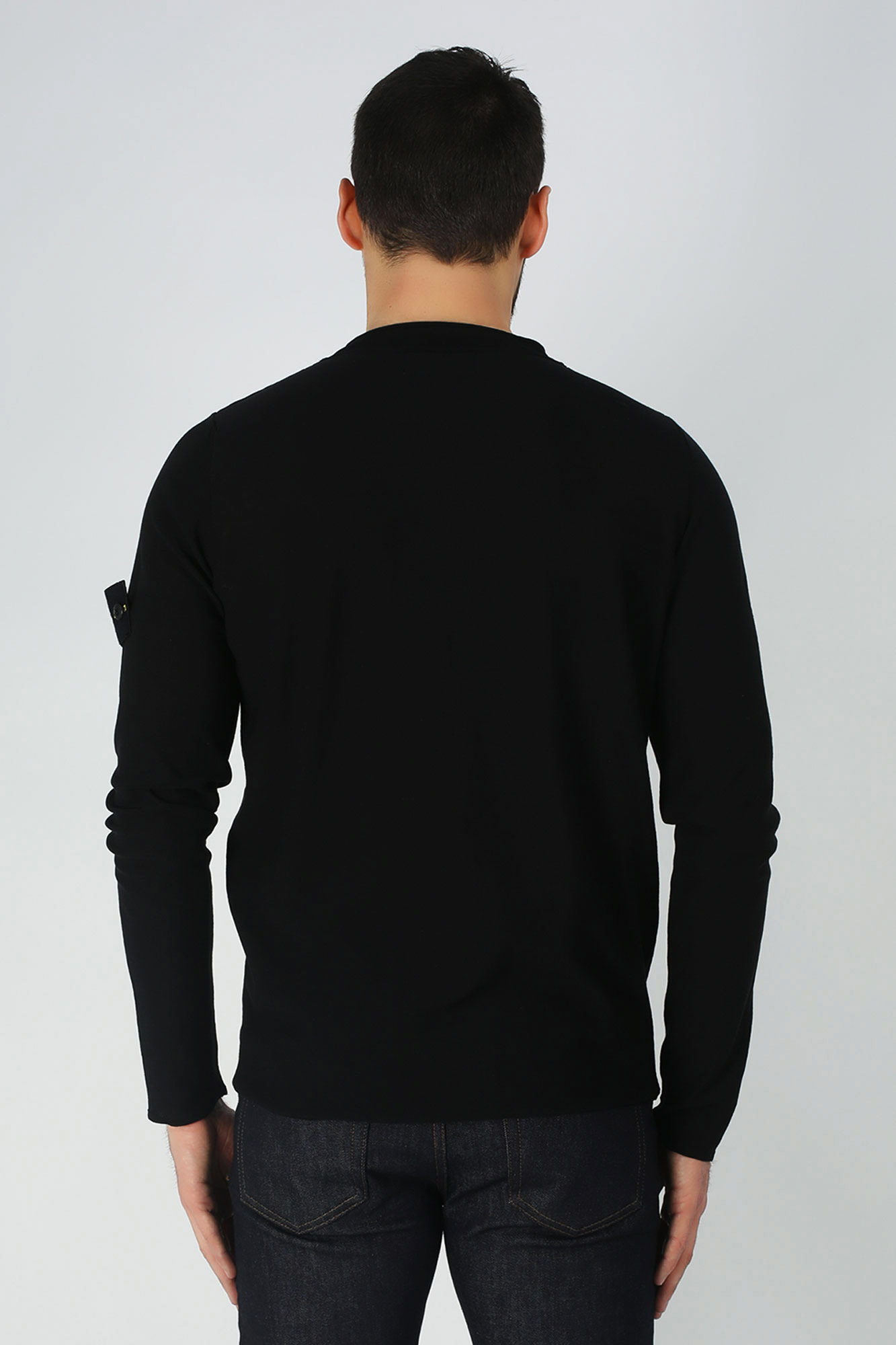 PULL STONE ISLAND NOIR 7015526A9-V0029
