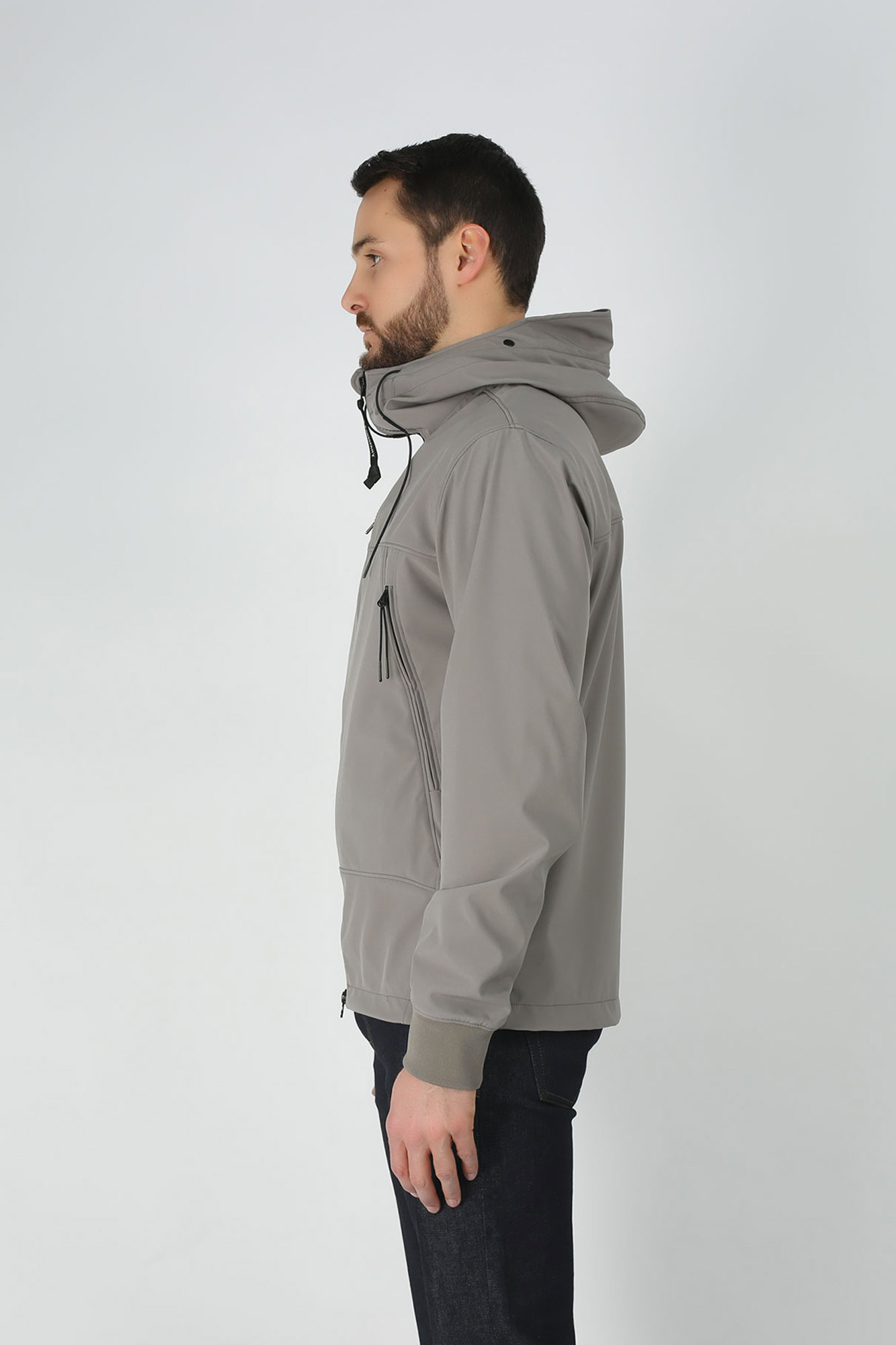 VESTE C.P. COMPANY GOOGLE JACKET TAUPE W012A-5159A-932