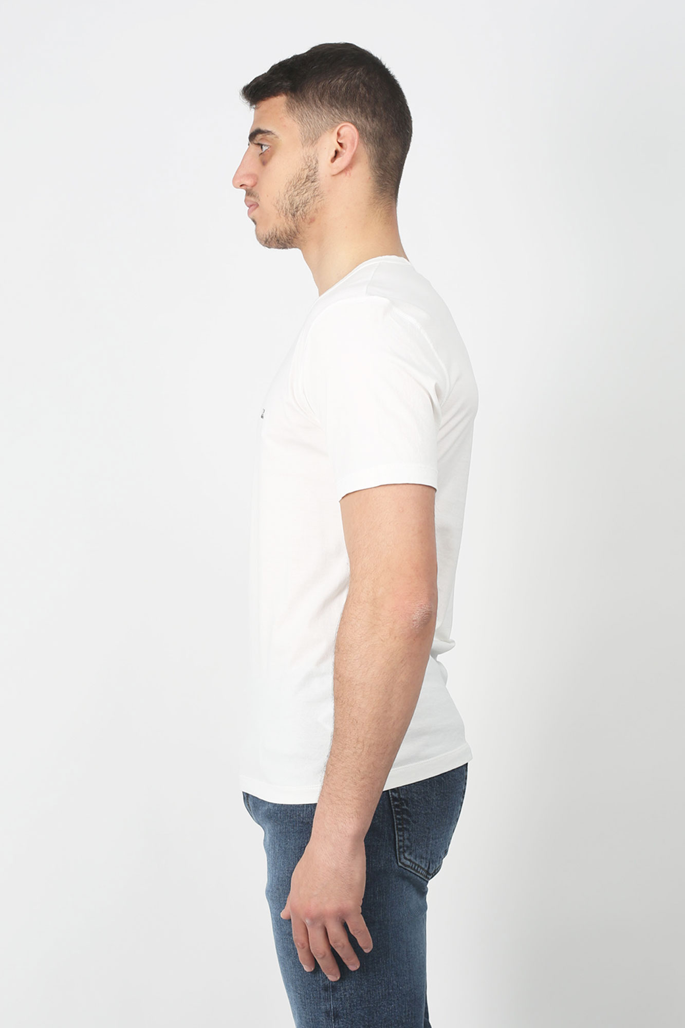 T-SHIRT C.P. COMPANY BLANC S054A-0444G-101