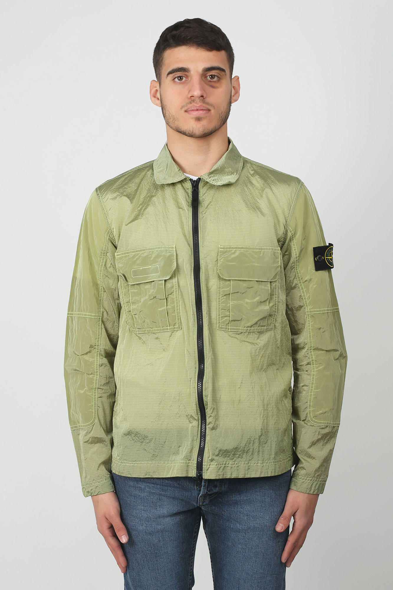 SURCHEMISE STONE ISLAND BLÉ 701511117-V0031