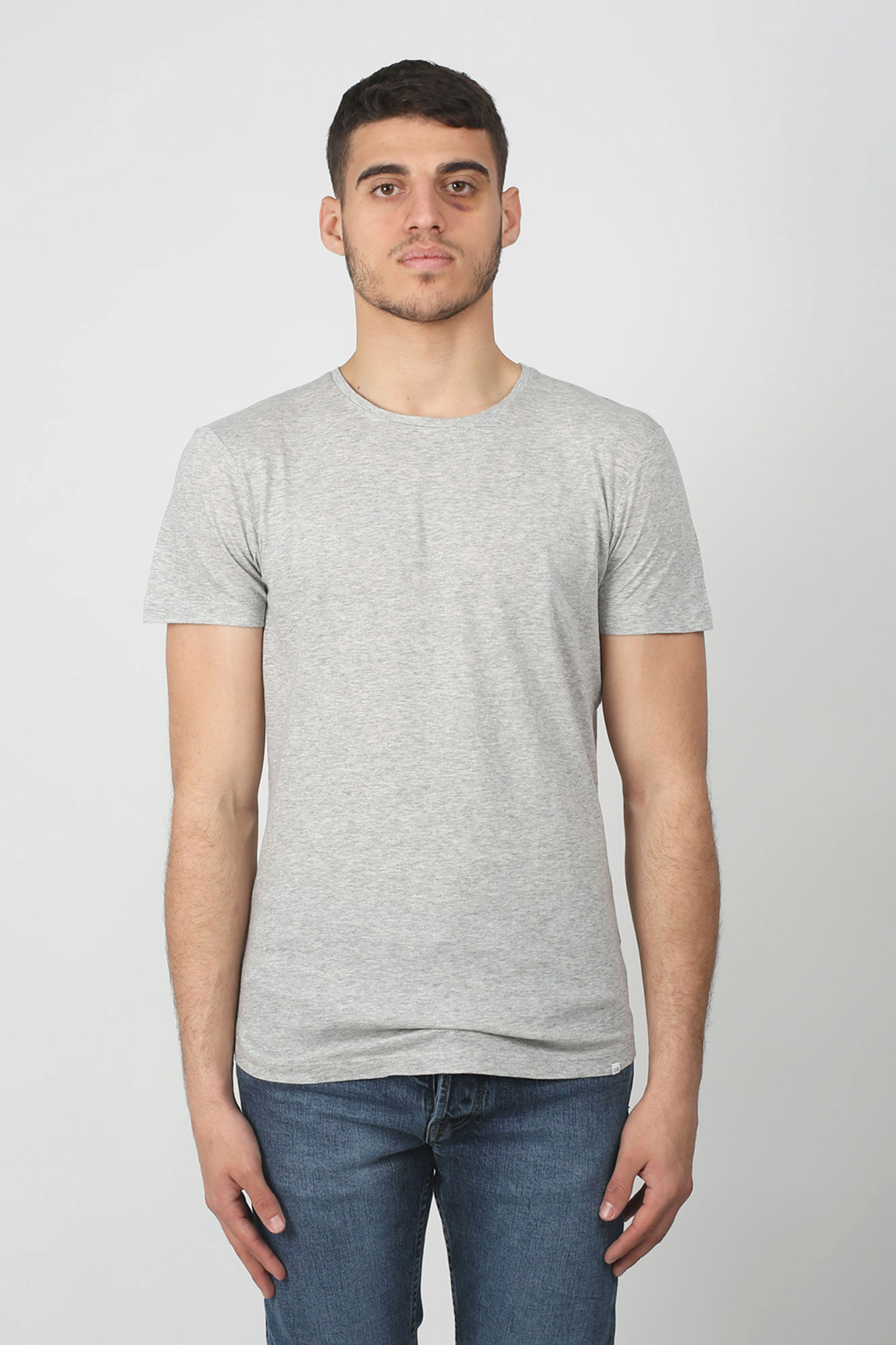 T-SHIRT ORLEBAR BROWN GRIS OBT-MID GREY