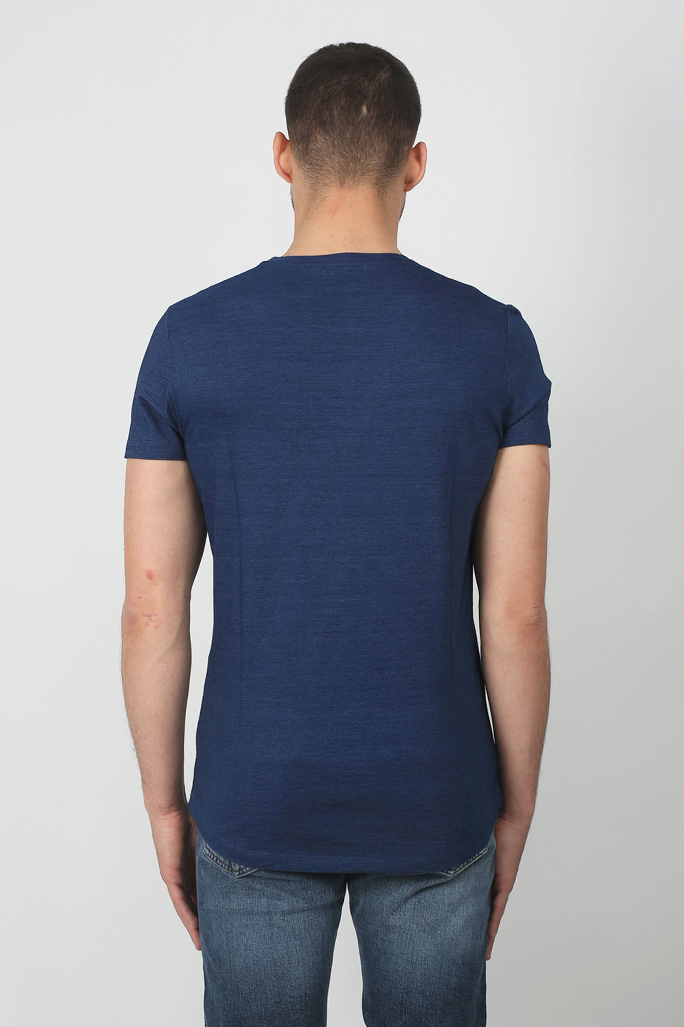T-SHIRT ORLEBAR BROWN BLEU OBT-DENIM