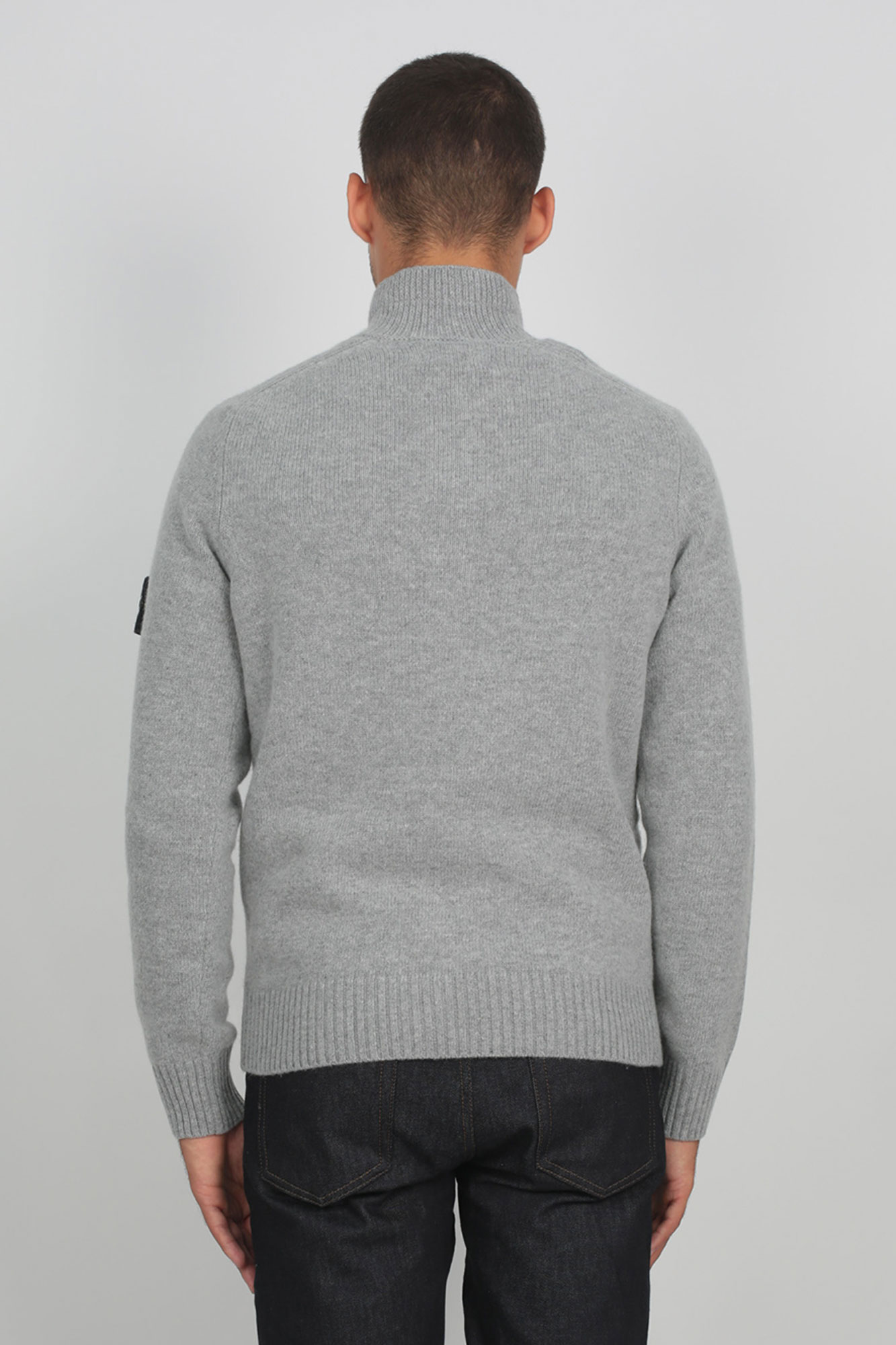 PULL STONE ISLAND GRIS 7115532A3-V0061