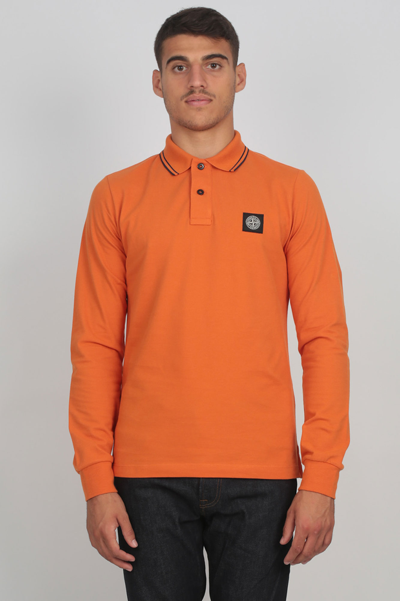 POLO STONE ISLAND ORANGE 71152SS18-V1032