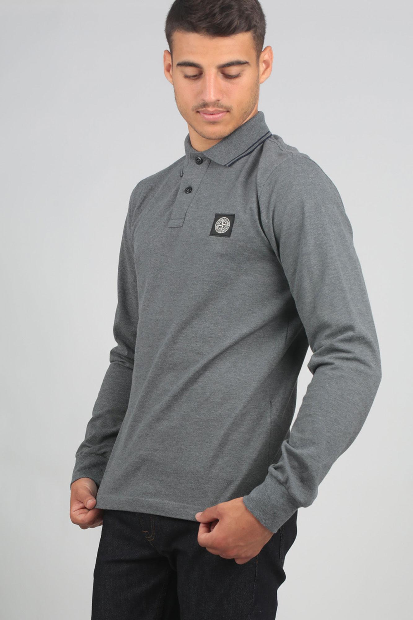 POLO STONE ISLAND ANTHRACITE 71152SS18-V1M67