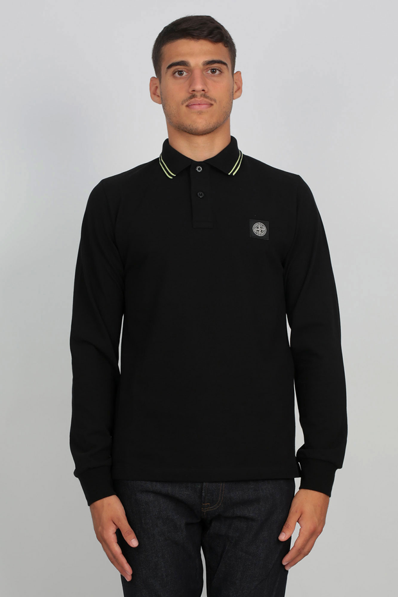 POLO STONE ISLAND NOIR 71152SS18-V2029