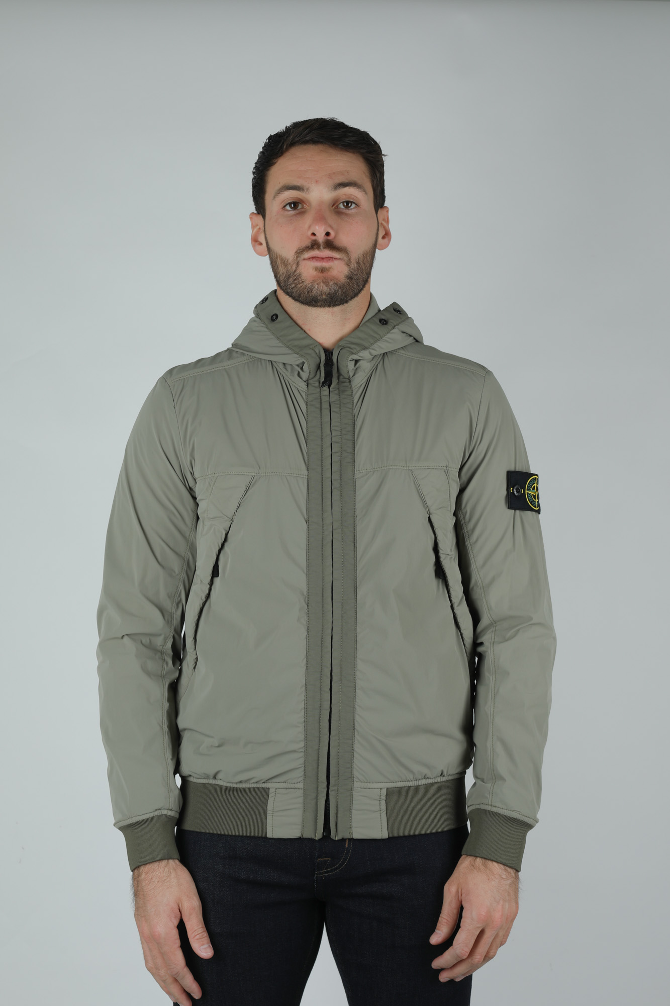BLOUSON STONE ISLAND OLIVE 711541028-V0068