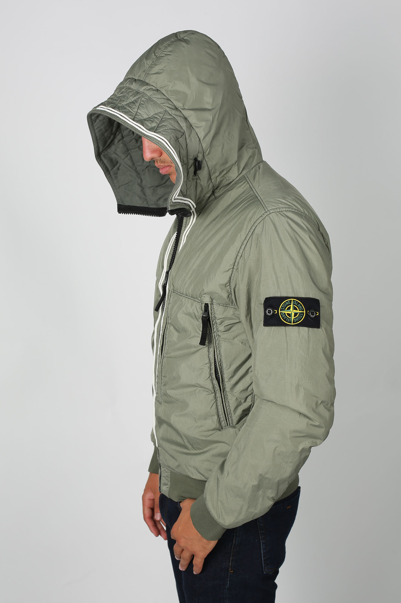 BLOUSON STONE ISLAND OLIVE 711544523-V0068