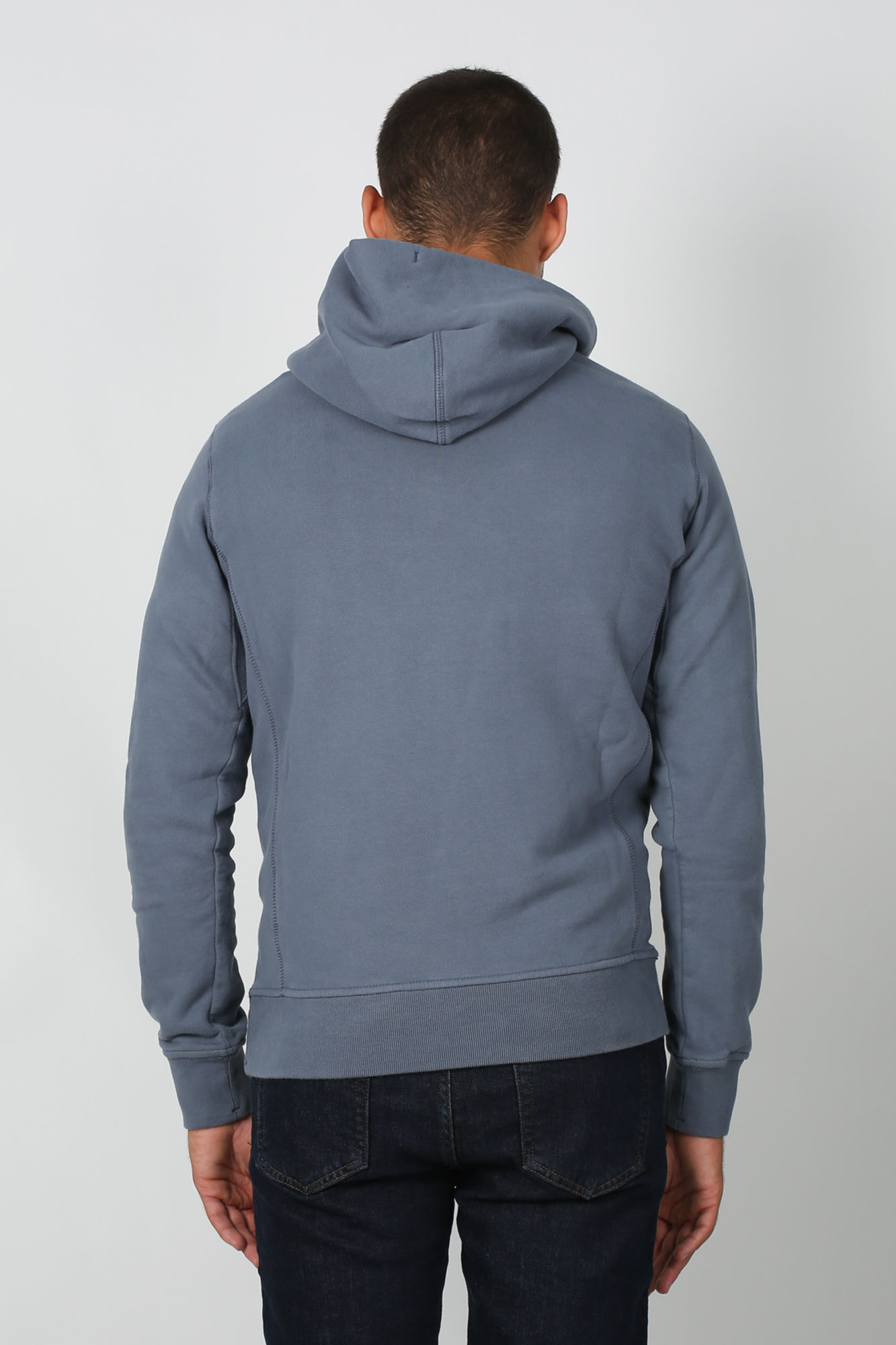 SWEAT-SHIRT STONE ISLAND BLEU DE PRUSSE 711562820-V0024