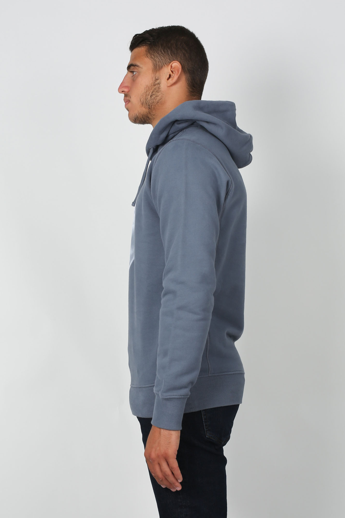 SWEAT-SHIRT STONE ISLAND BLEU DE PRUSSE 711566089-V0024
