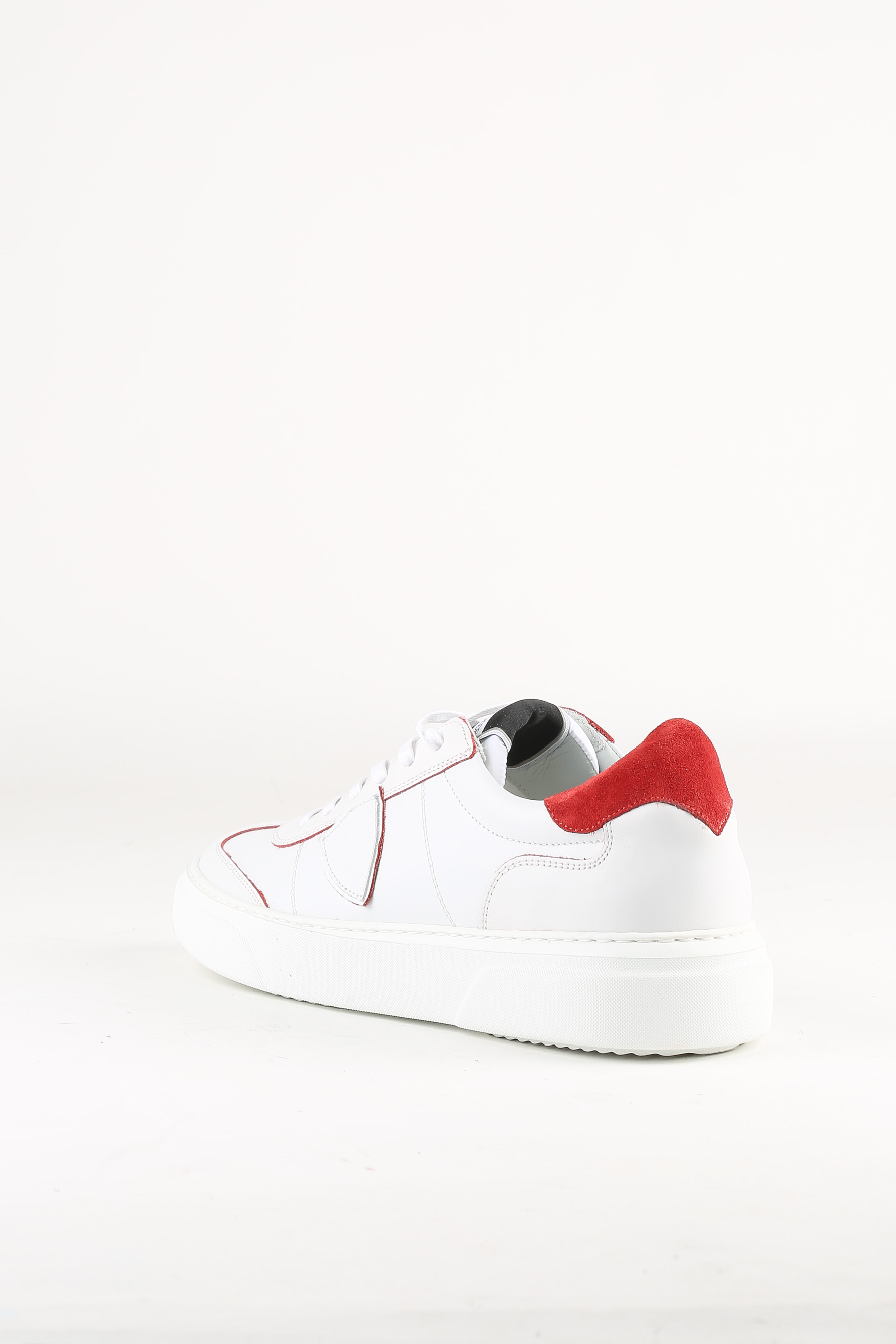 BASKETS PHILIPPE MODEL BLANCHES TEMPLE LOW UOMO VEAU BALU VB02